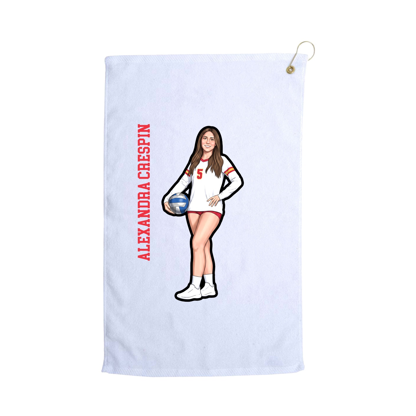 Terry Velour Golf Towel