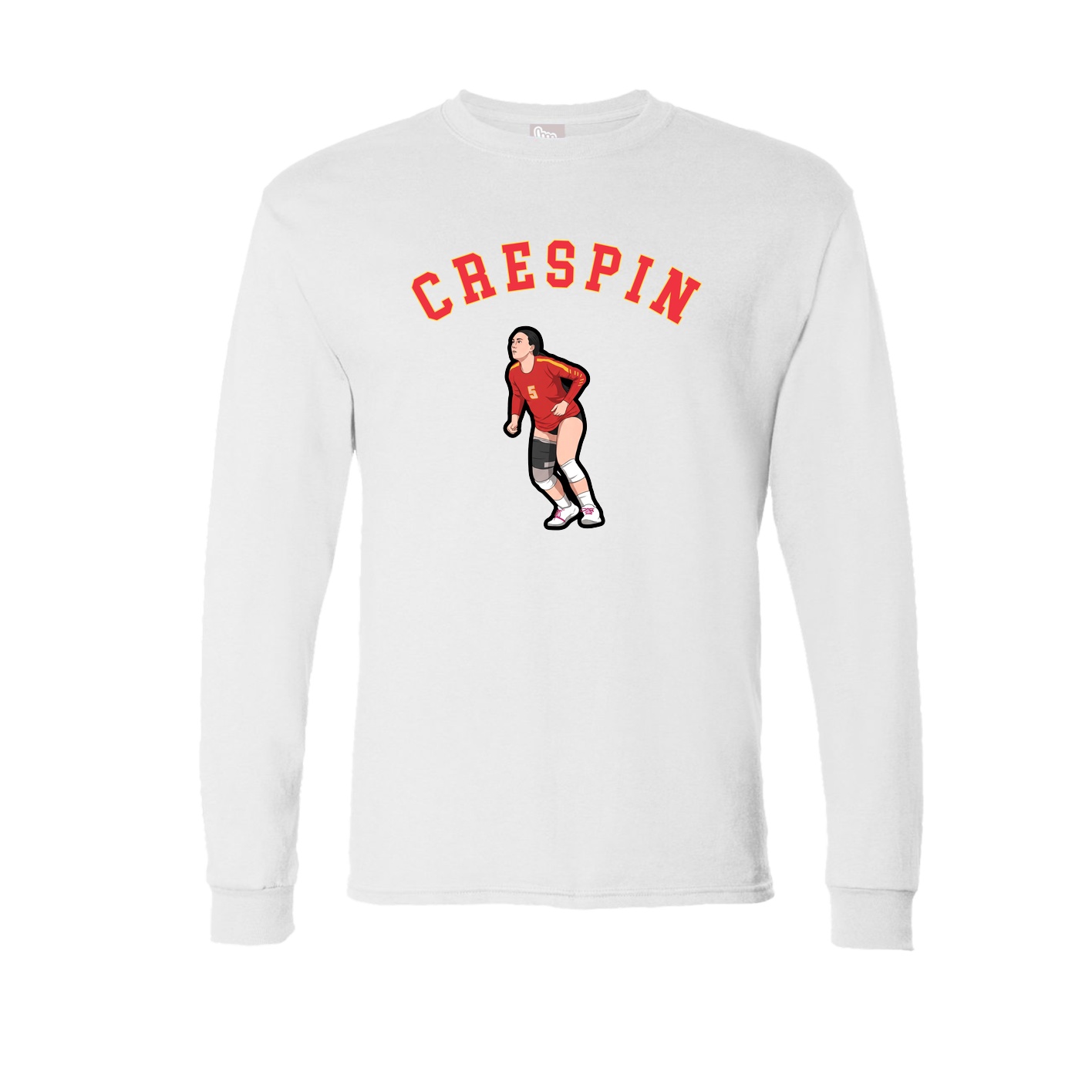 Long Sleeve Tee — Shirsey Arch in White
