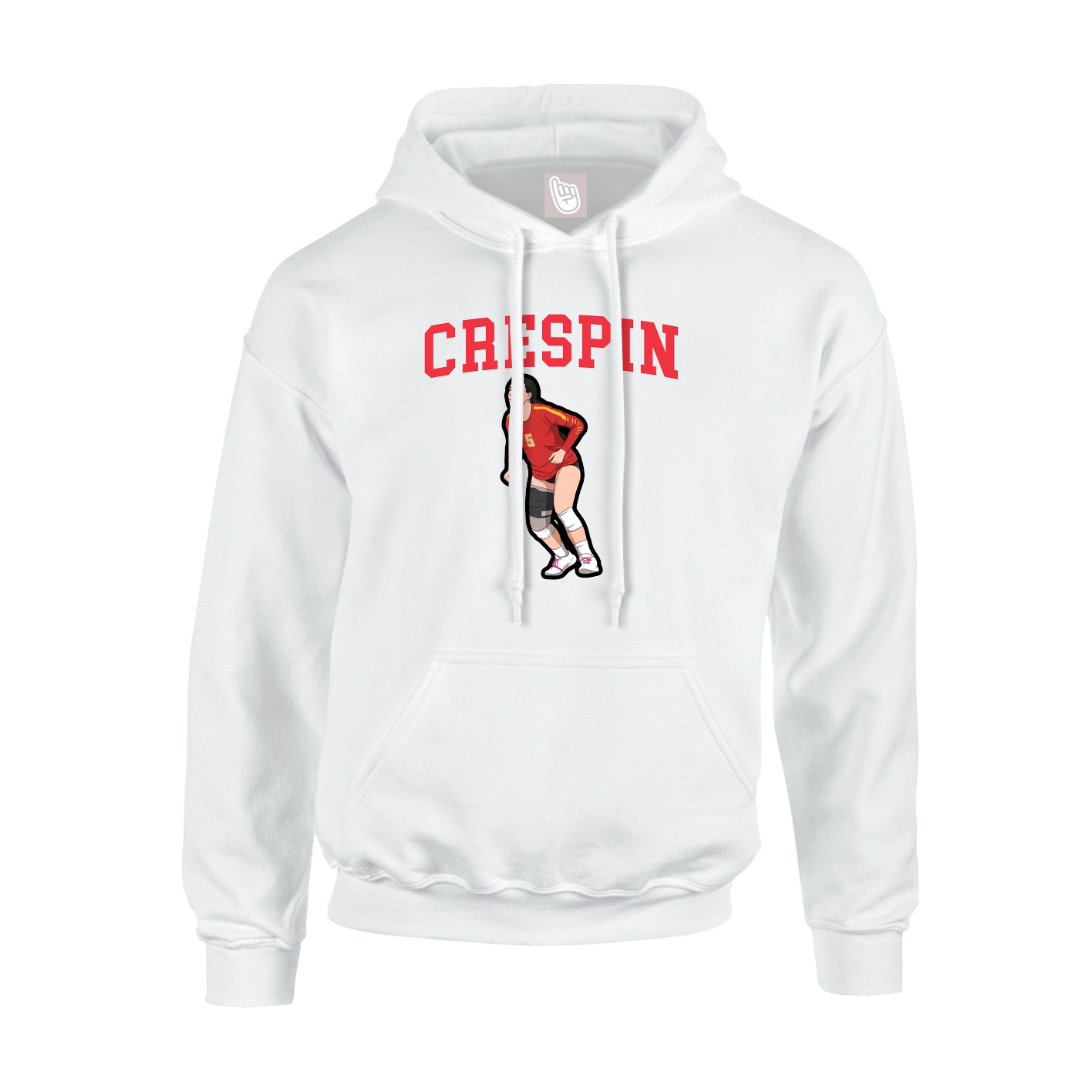 Hoodie — Shirsey in White
