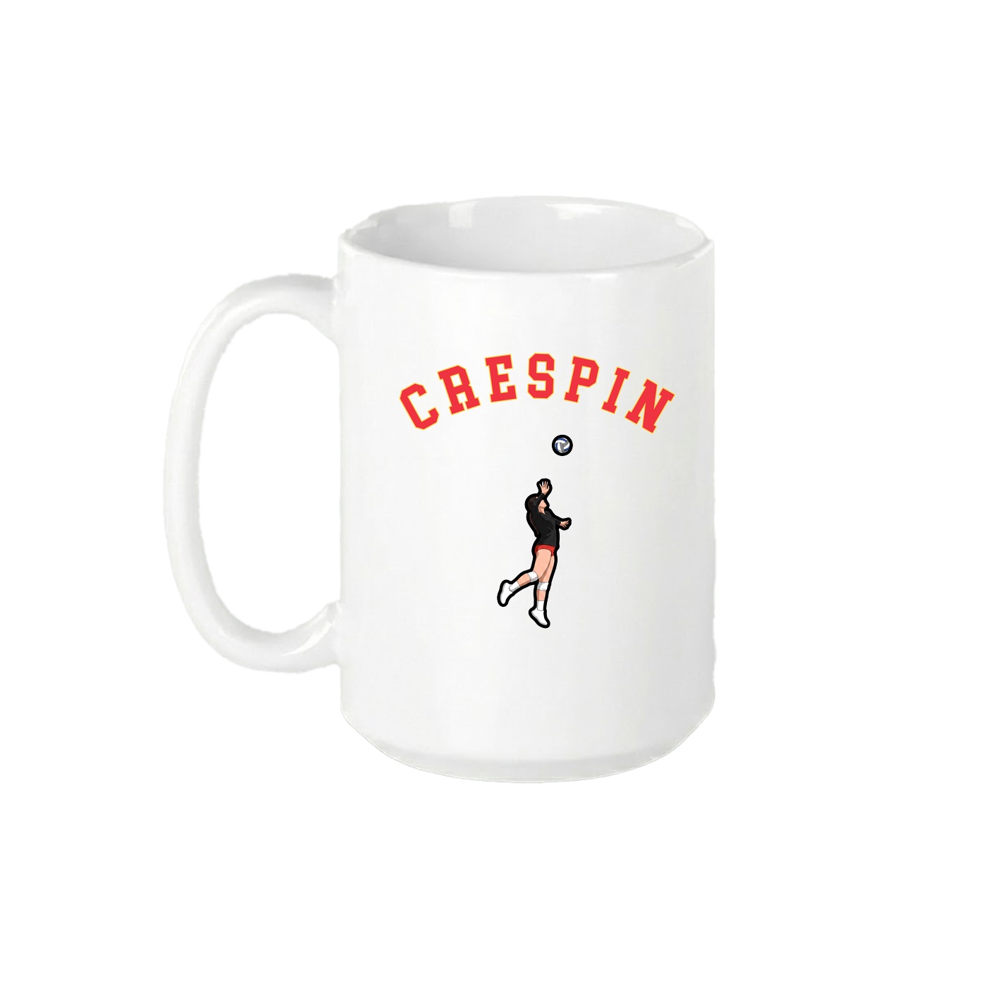 15oz Coffee Mug — Shirsey Arch in White