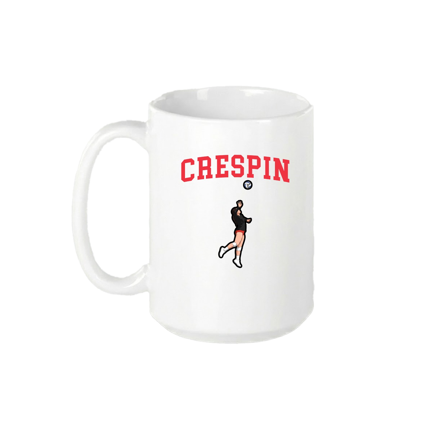 15oz Coffee Mug — Shirsey in White