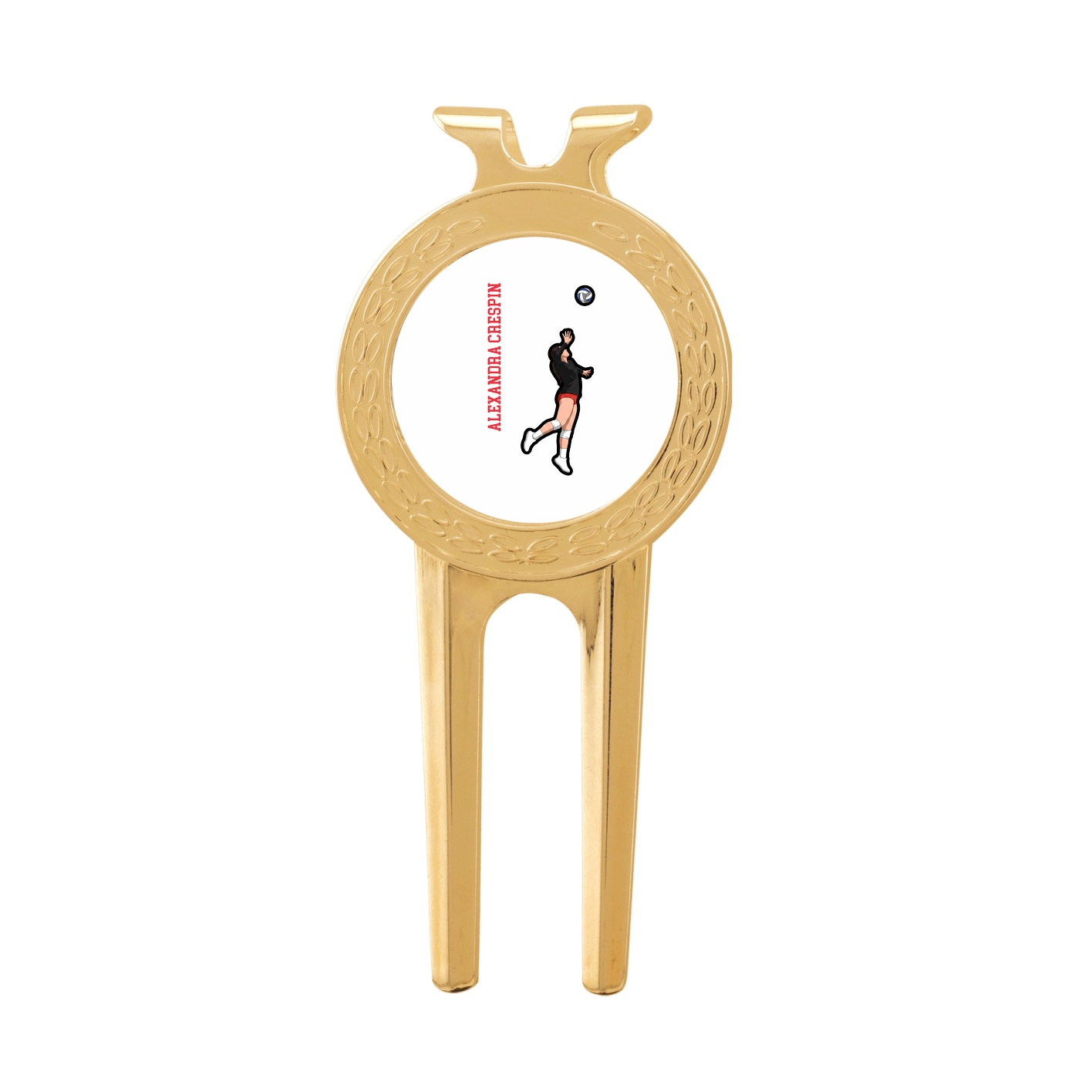 Divot Tool with Ball Marker — Name Vertical in Classic