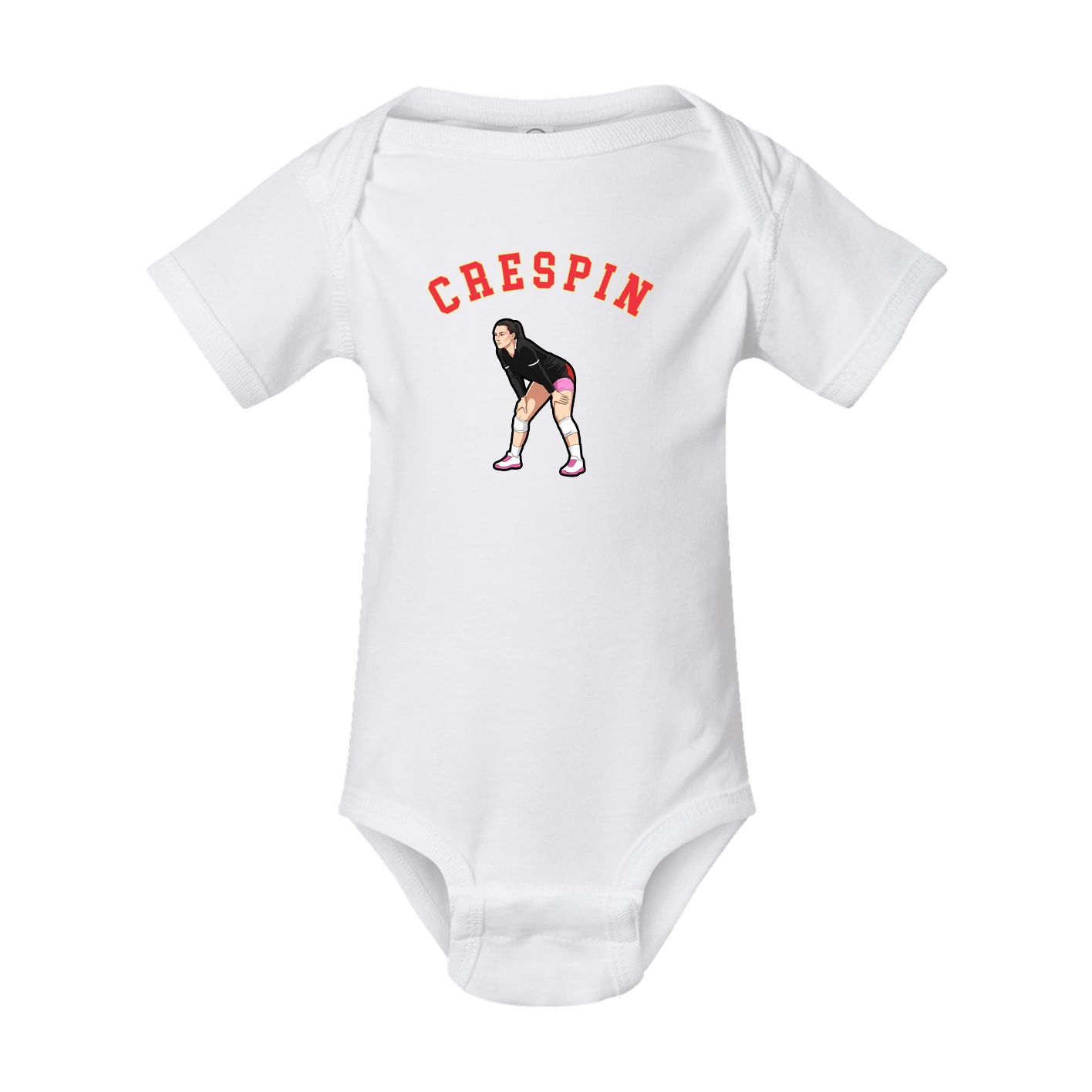 Baby Onesie — Shirsey Arch in White