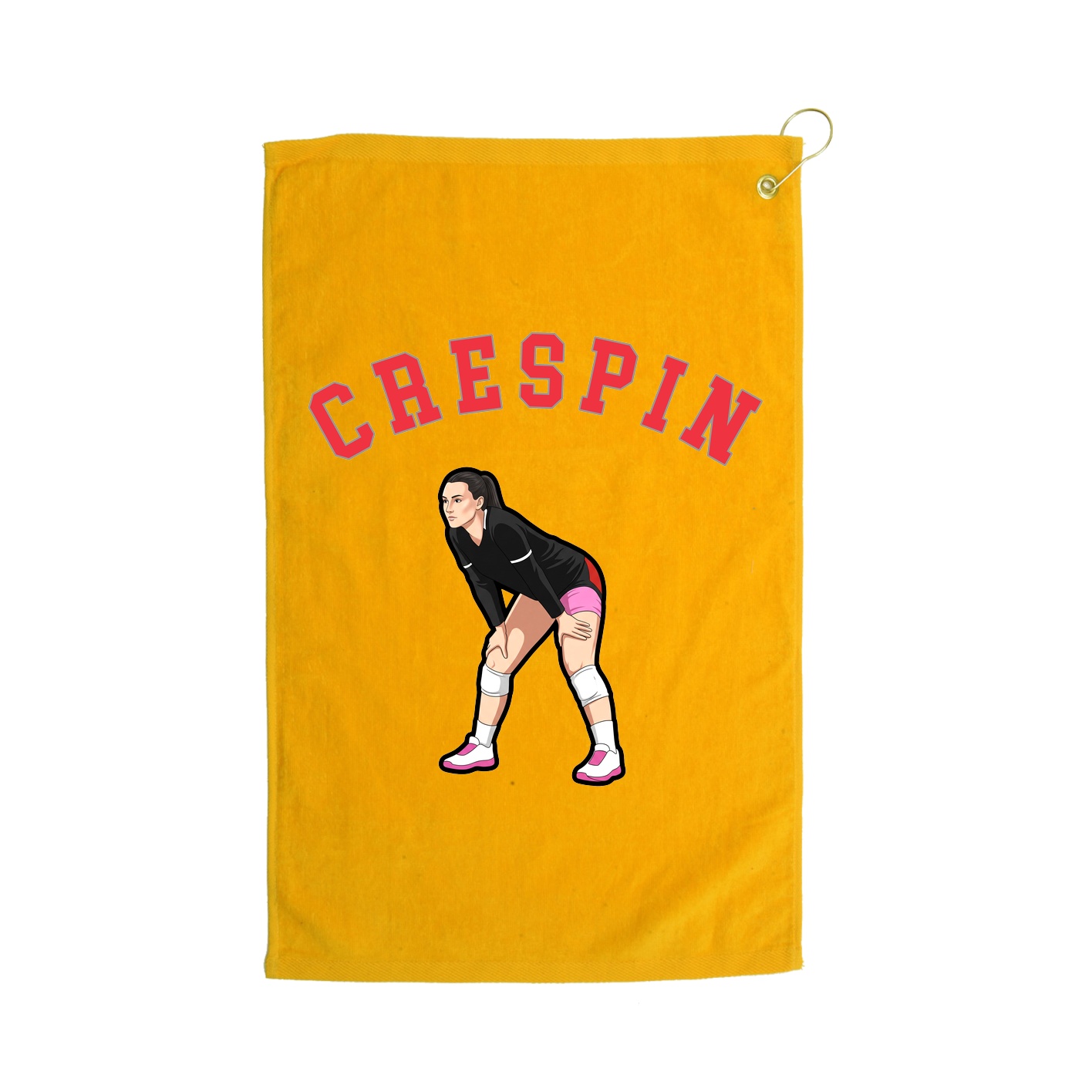 Golf Towel — Shirsey Arch in Gold