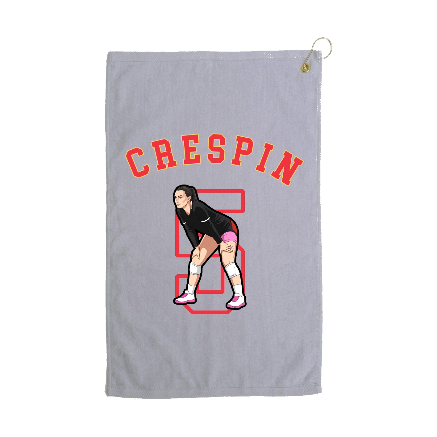 Golf Towel — Shirsey Arch in Grey