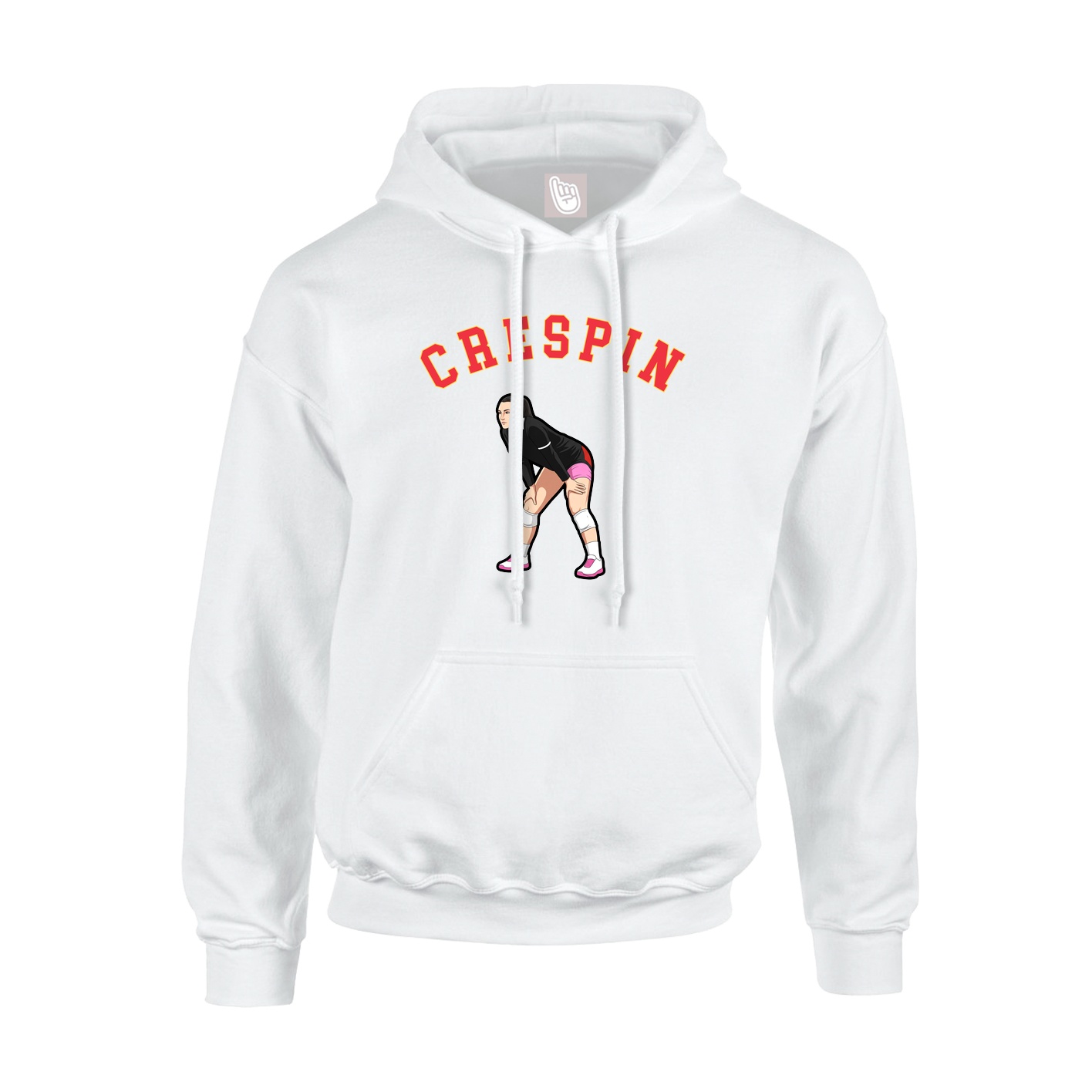 Hoodie — Shirsey Arch in White