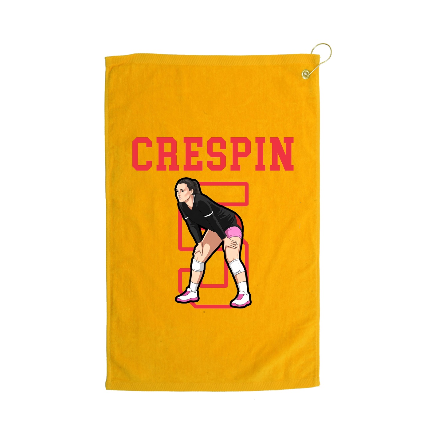 Golf Towel — Shirsey in Gold