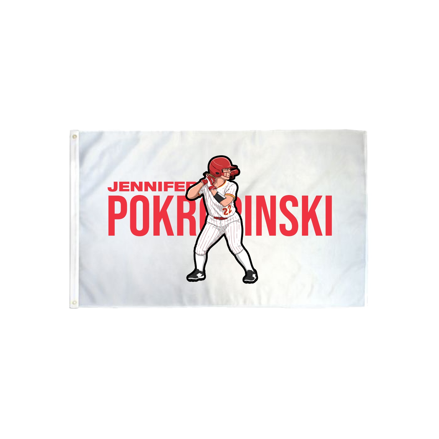 3x5 Flag — Player Name in Classic