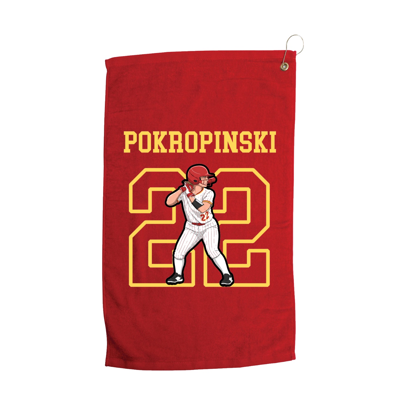 Golf Towel — Shirsey in Red