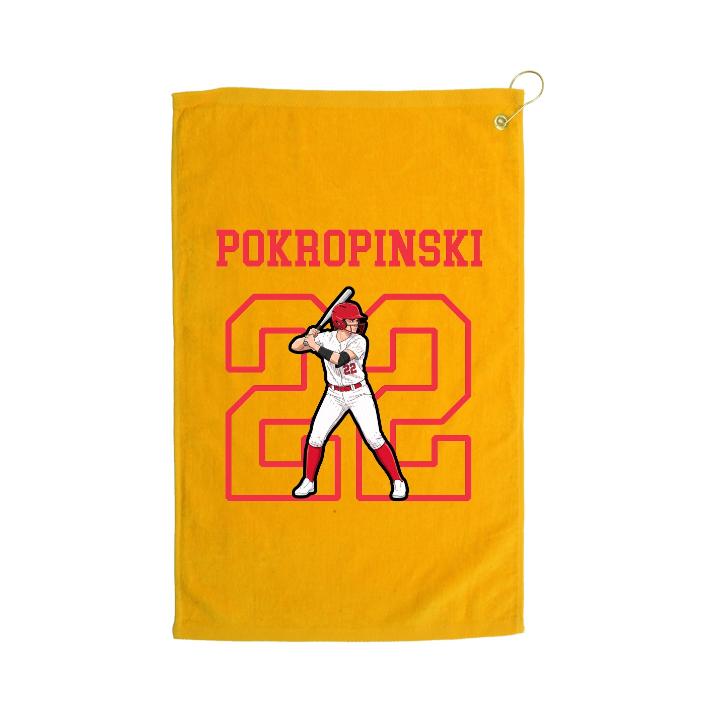 Golf Towel — Shirsey in Gold