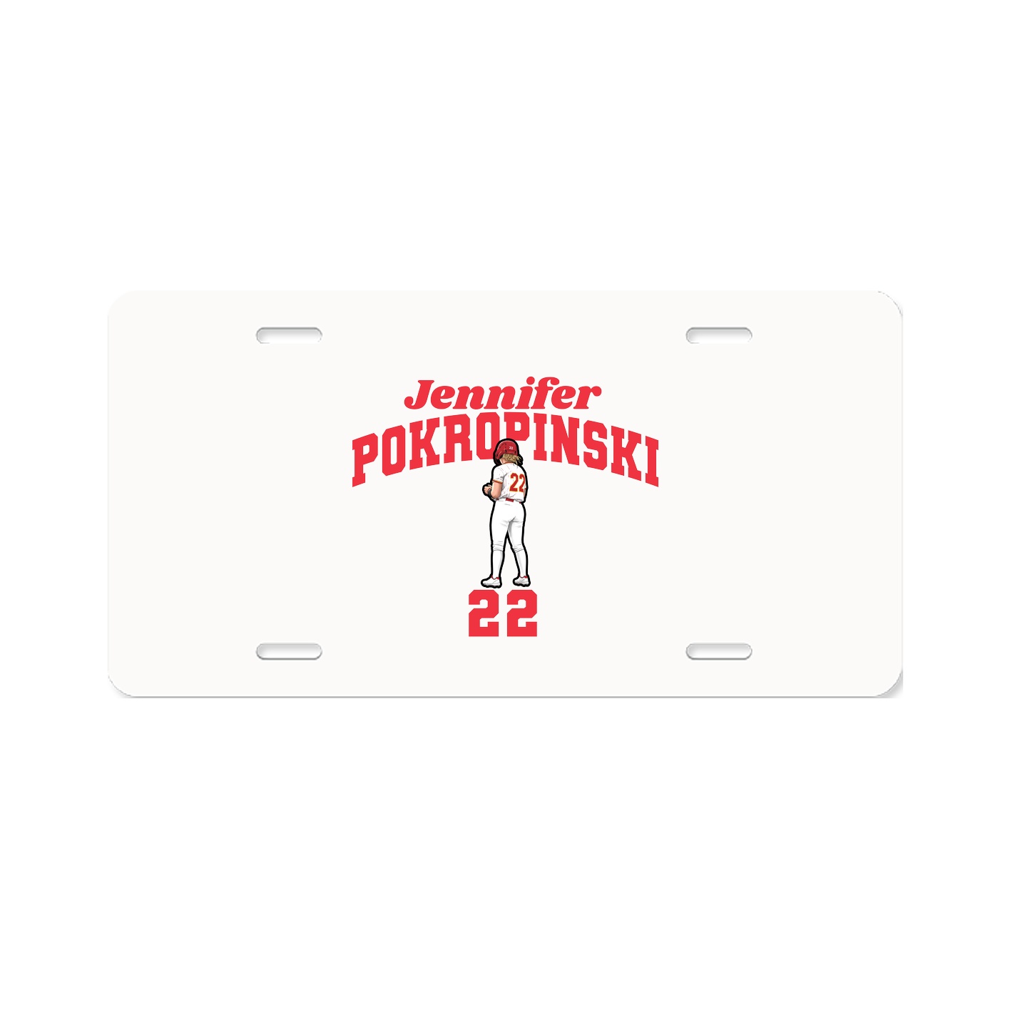 License Plate — Signature Arch in Classic