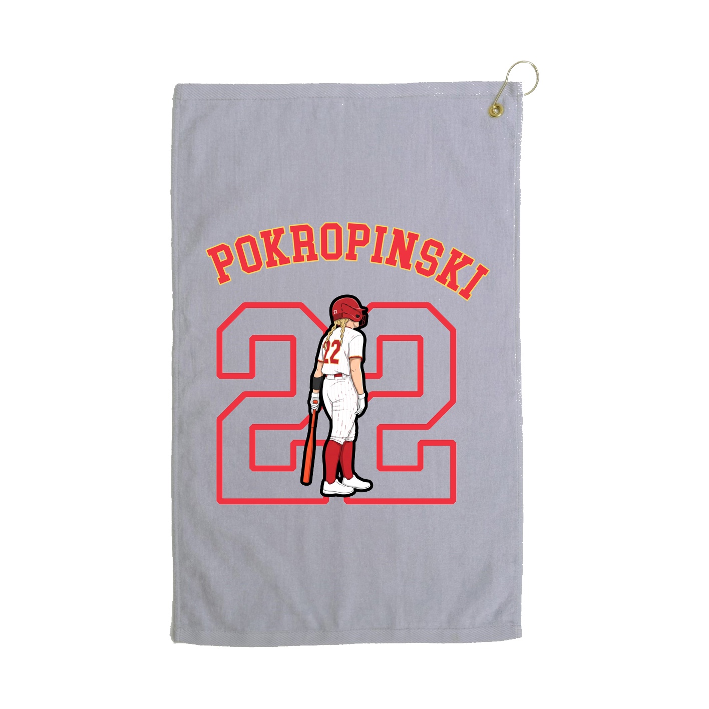 Golf Towel — Shirsey Arch in Grey