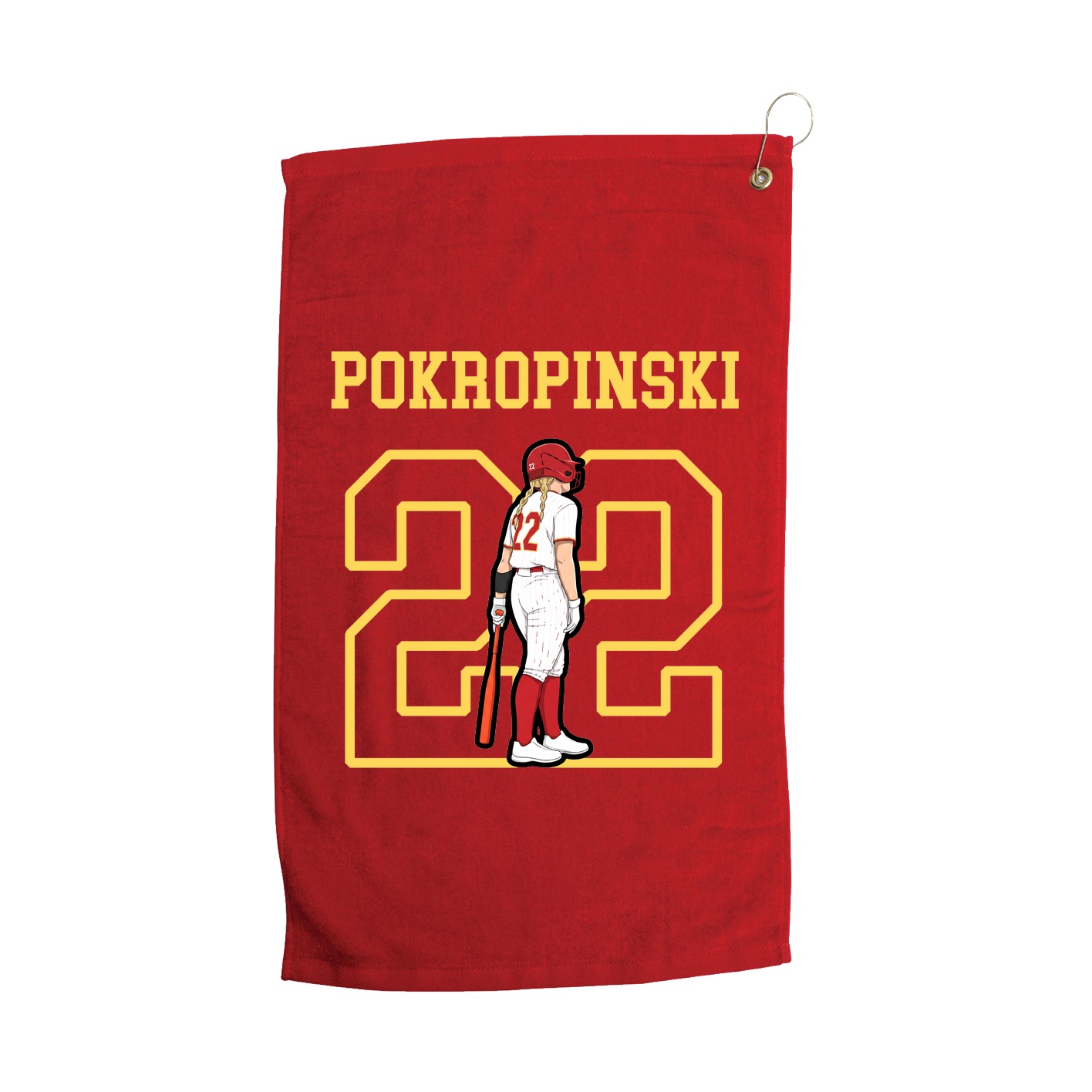 Golf Towel — Shirsey in Red