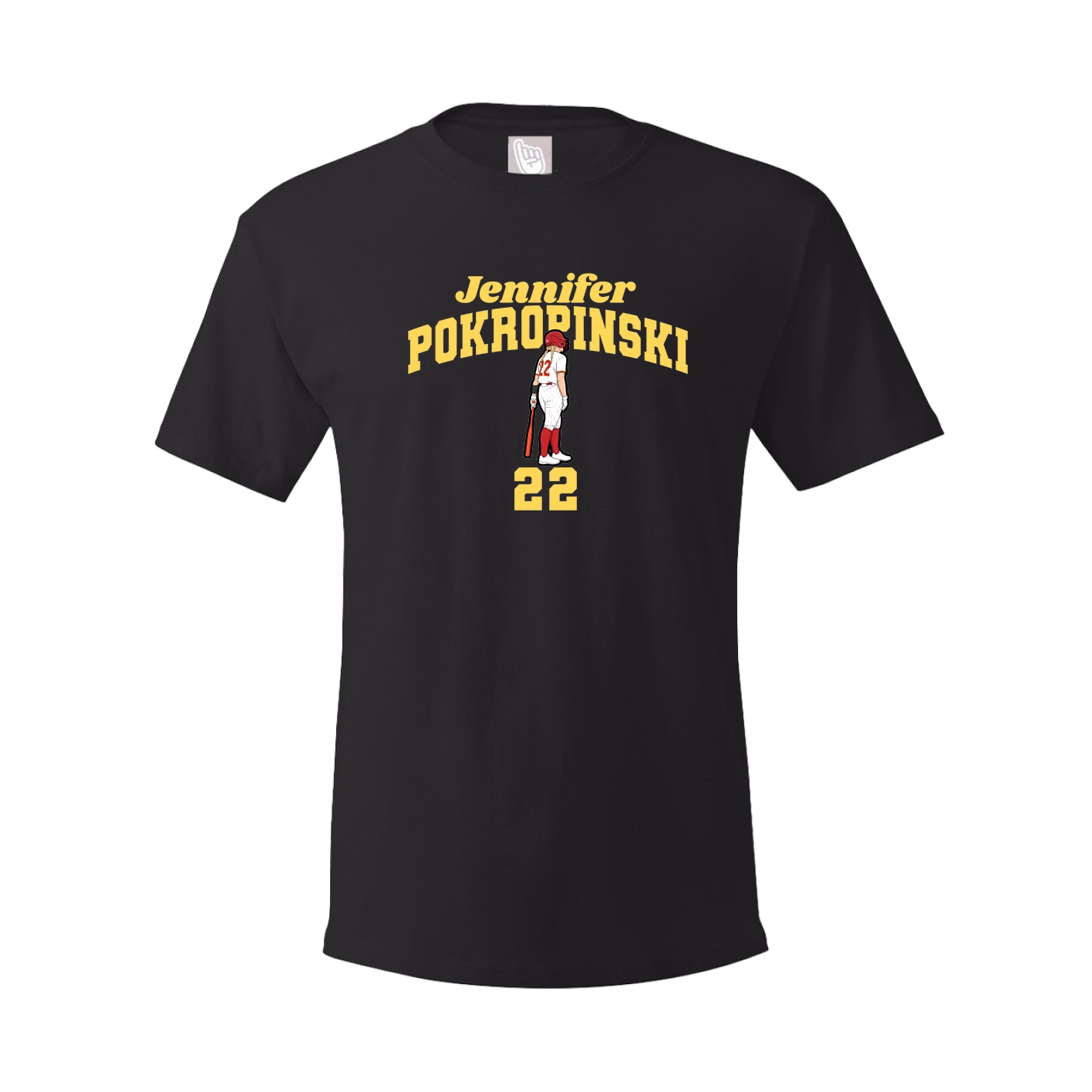 Youth Tee — Signature Arch in Black