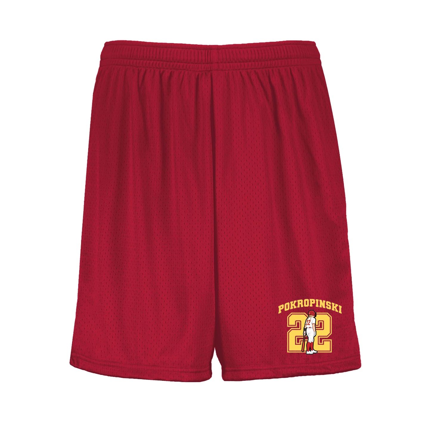 Shorts — Number in Red