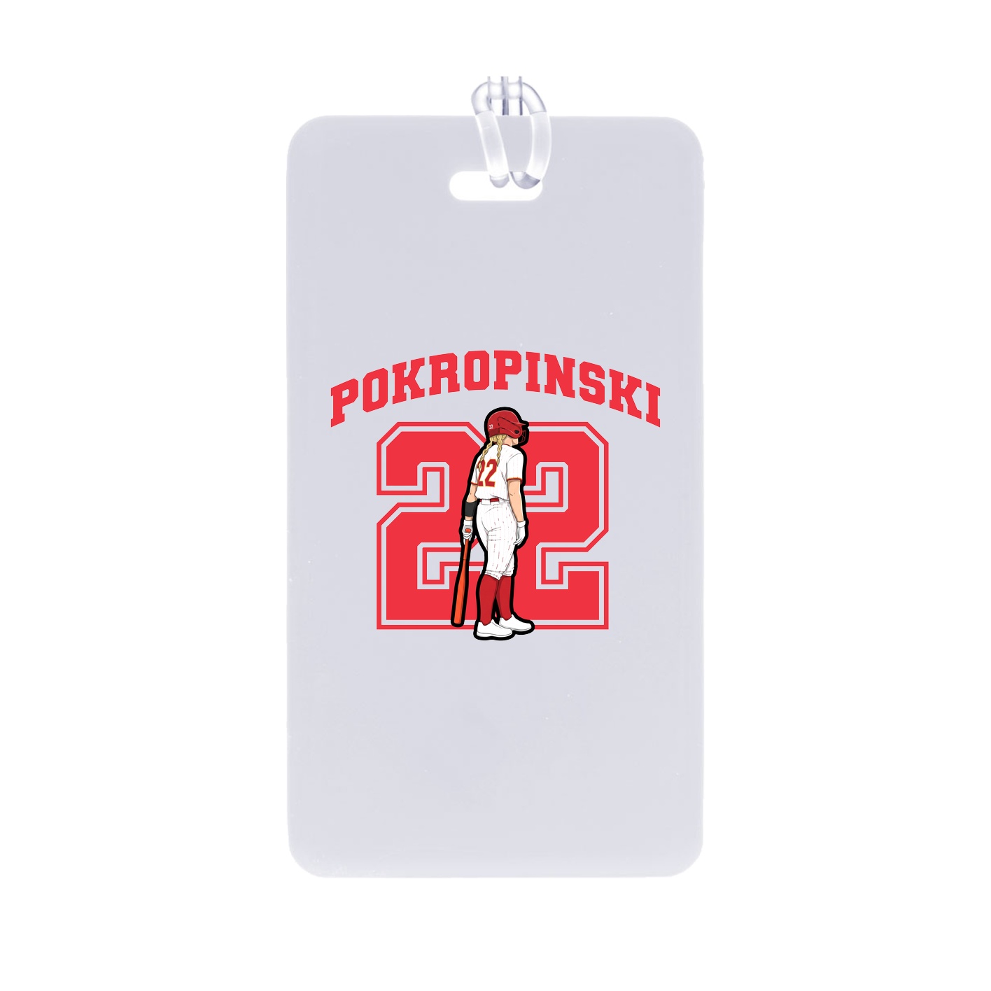 Bag Tag — Number in Classic