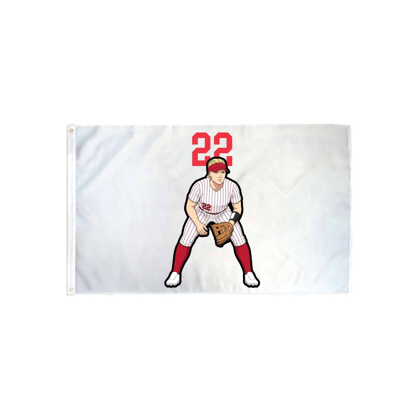 3x5 Flag — Number Top in Classic