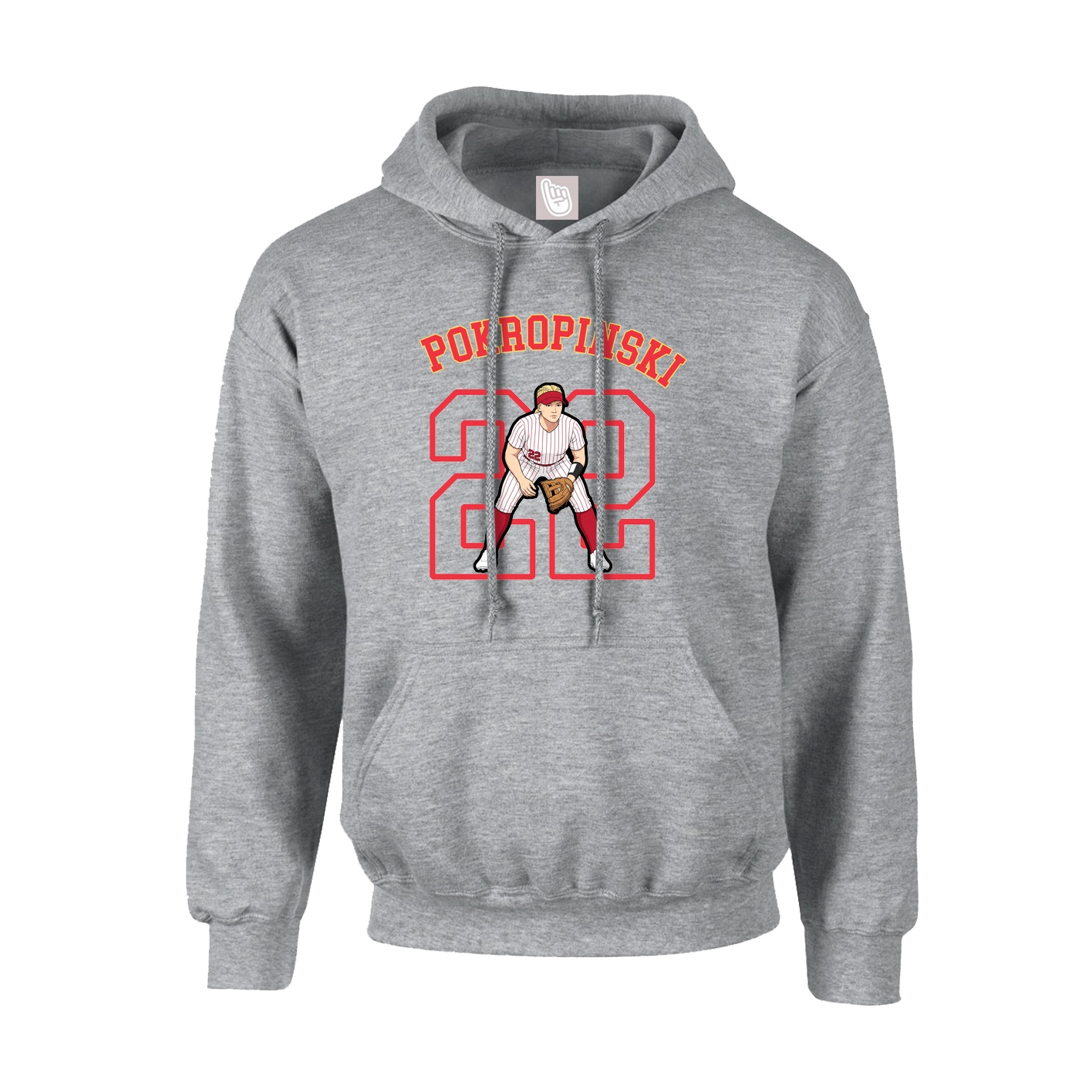 Hoodie — Shirsey Arch in Grey