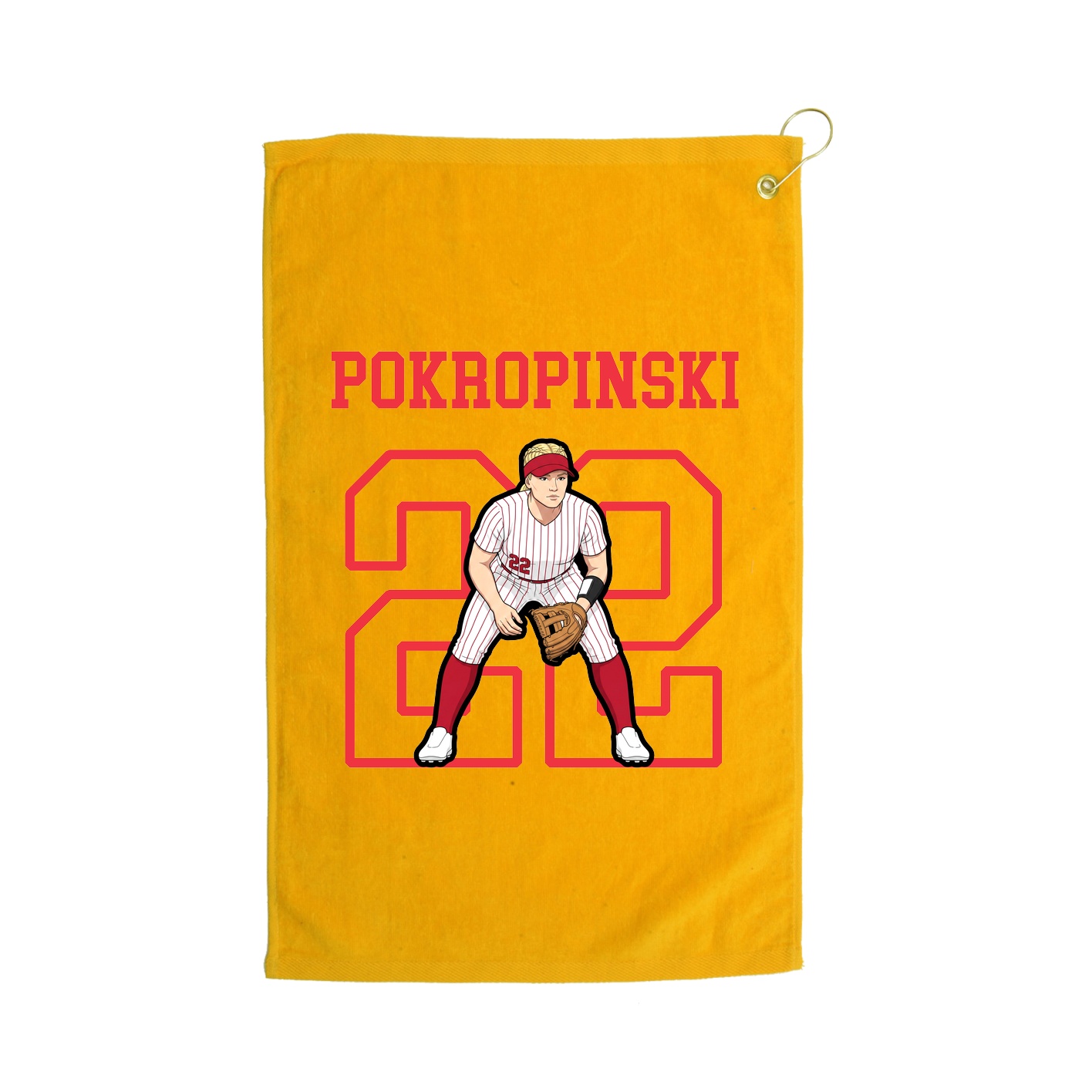 Golf Towel — Shirsey in Gold