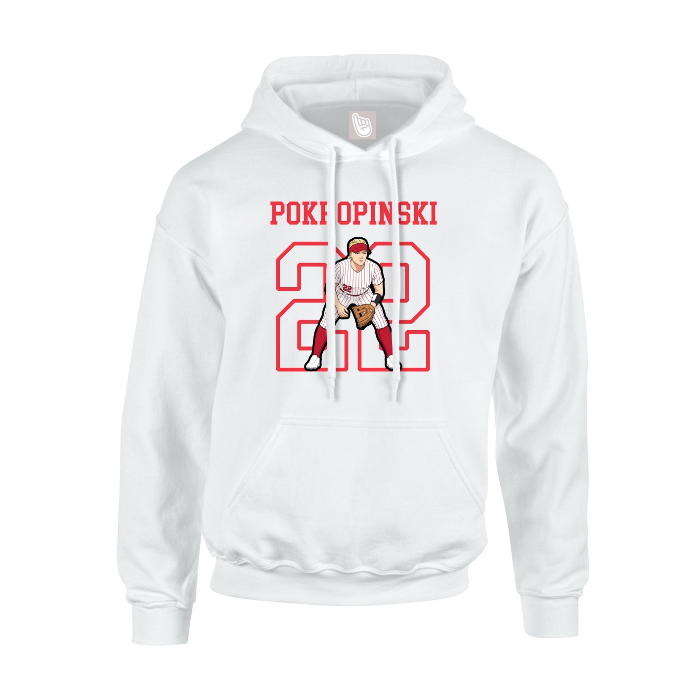 Youth Hoodie — Shirsey in White