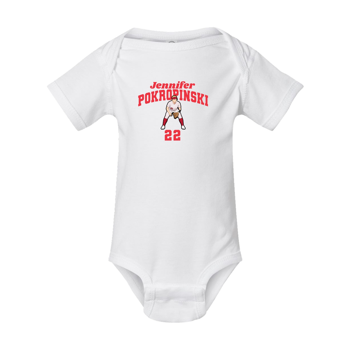 Baby Onesie — Signature Arch in White