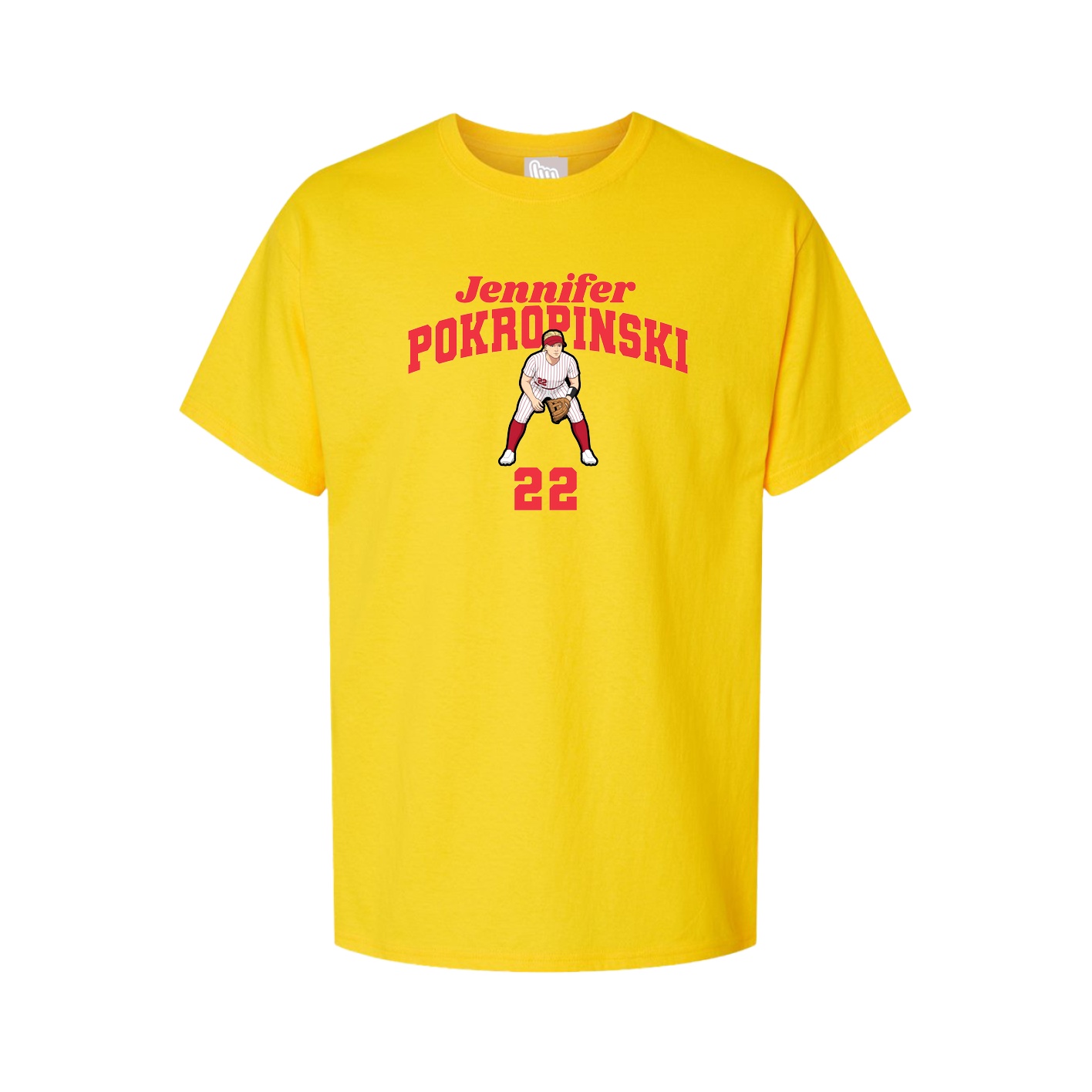 Youth Tee — Signature Arch in Gold