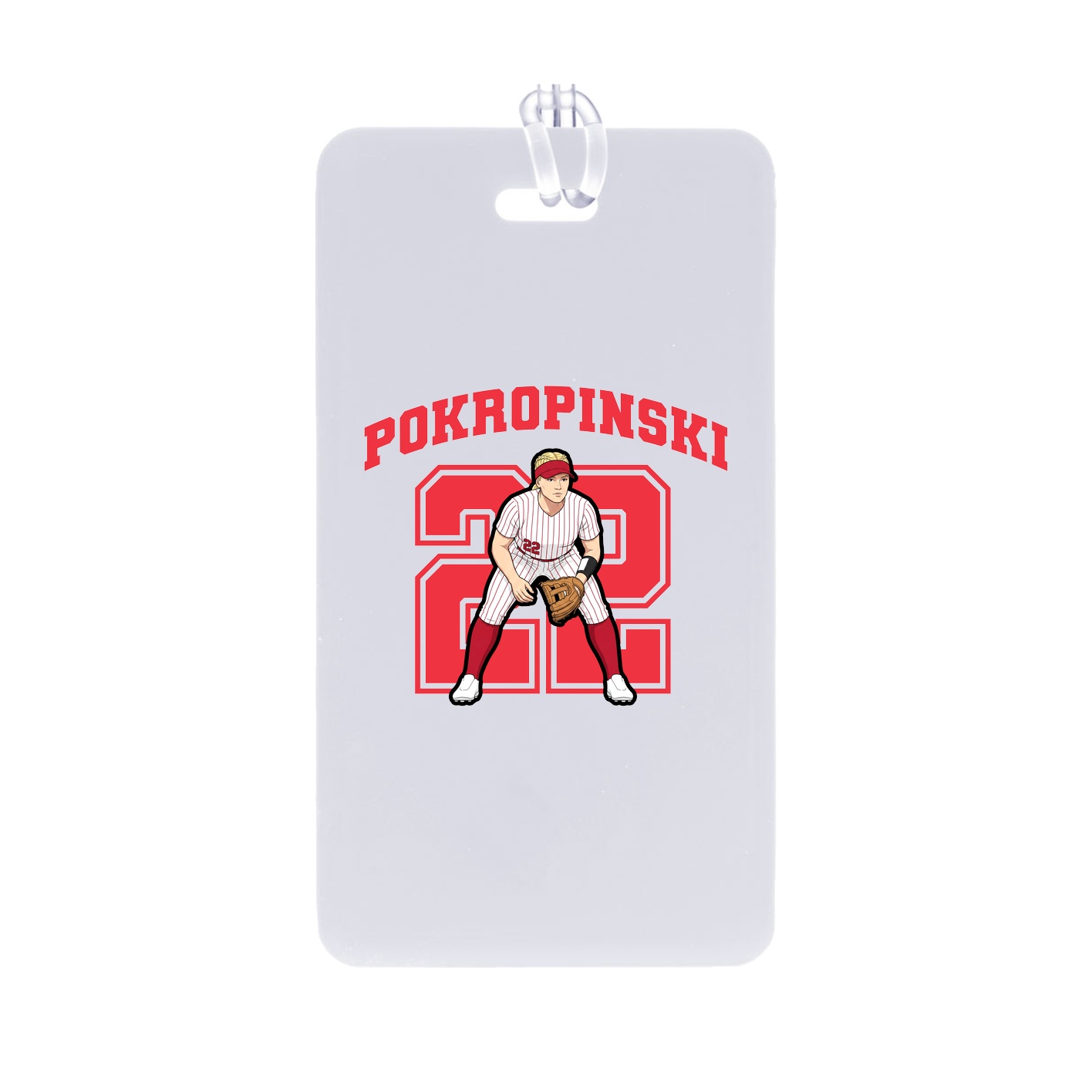 Bag Tag — Number in Classic