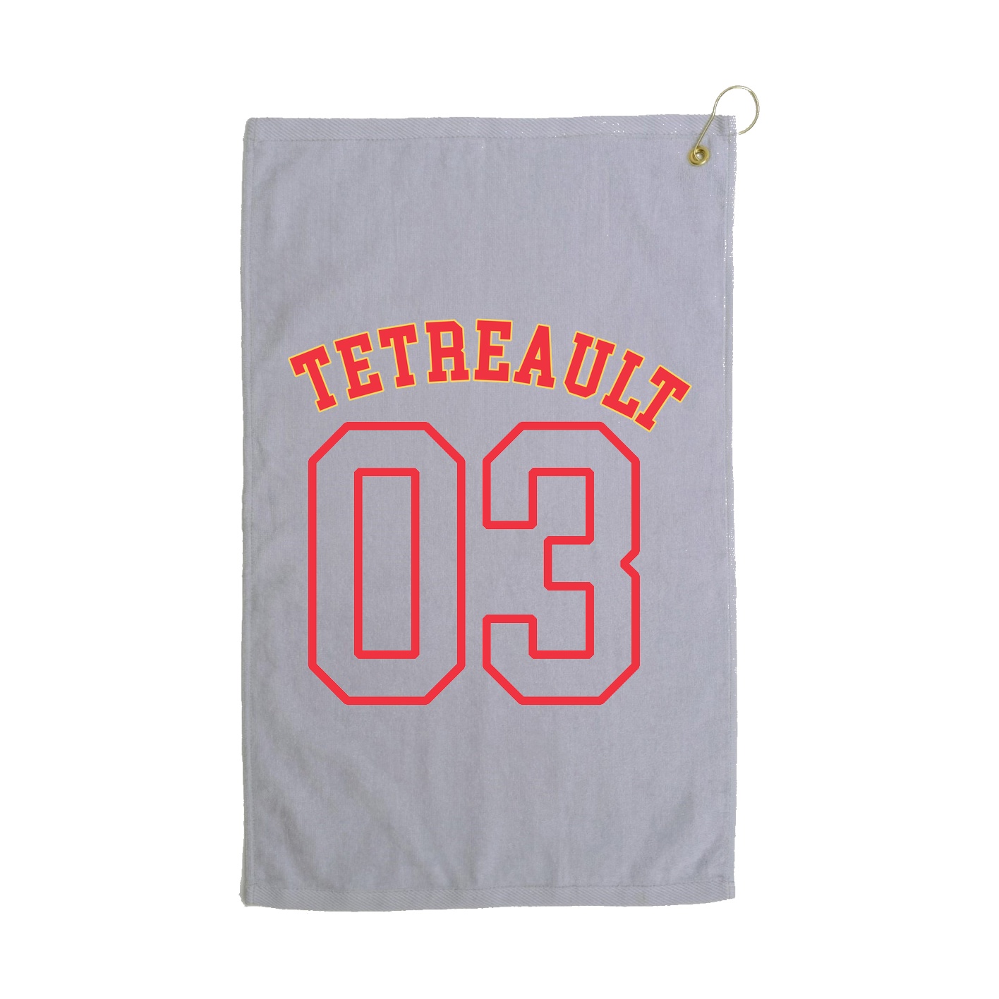Golf Towel — Shirsey Arch in Grey