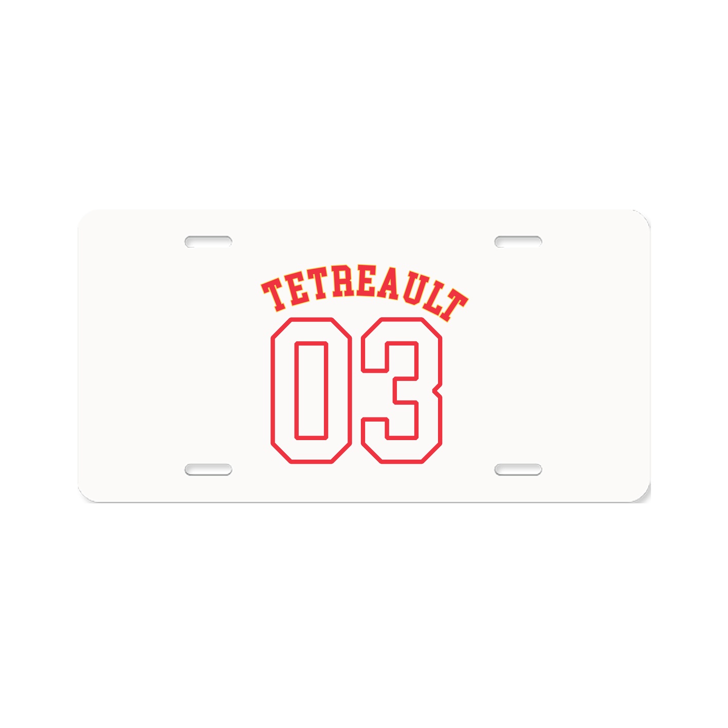 License Plate — Shirsey Arch in Classic