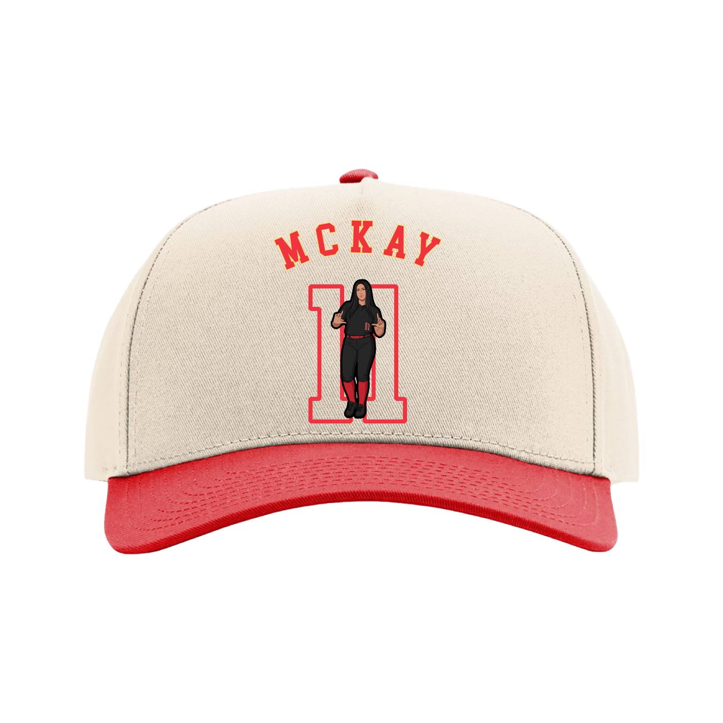 Full Fabric Five-Panel Champ Cap