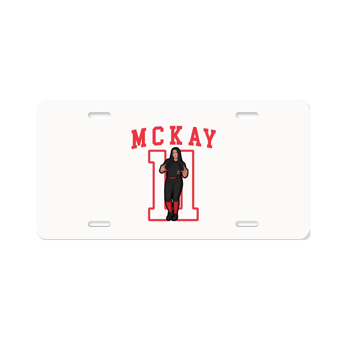 License Plate — Shirsey in Classic