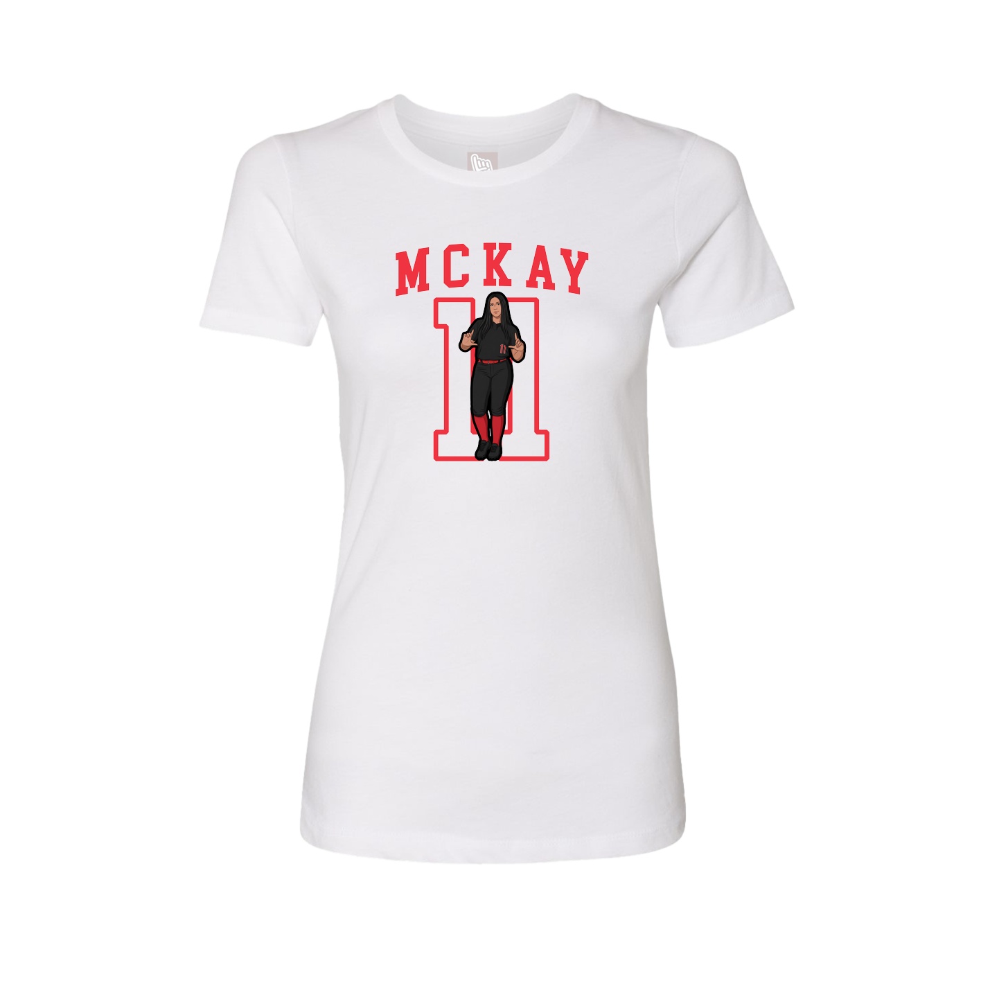 Fitted Women's Tee — Shirsey in White