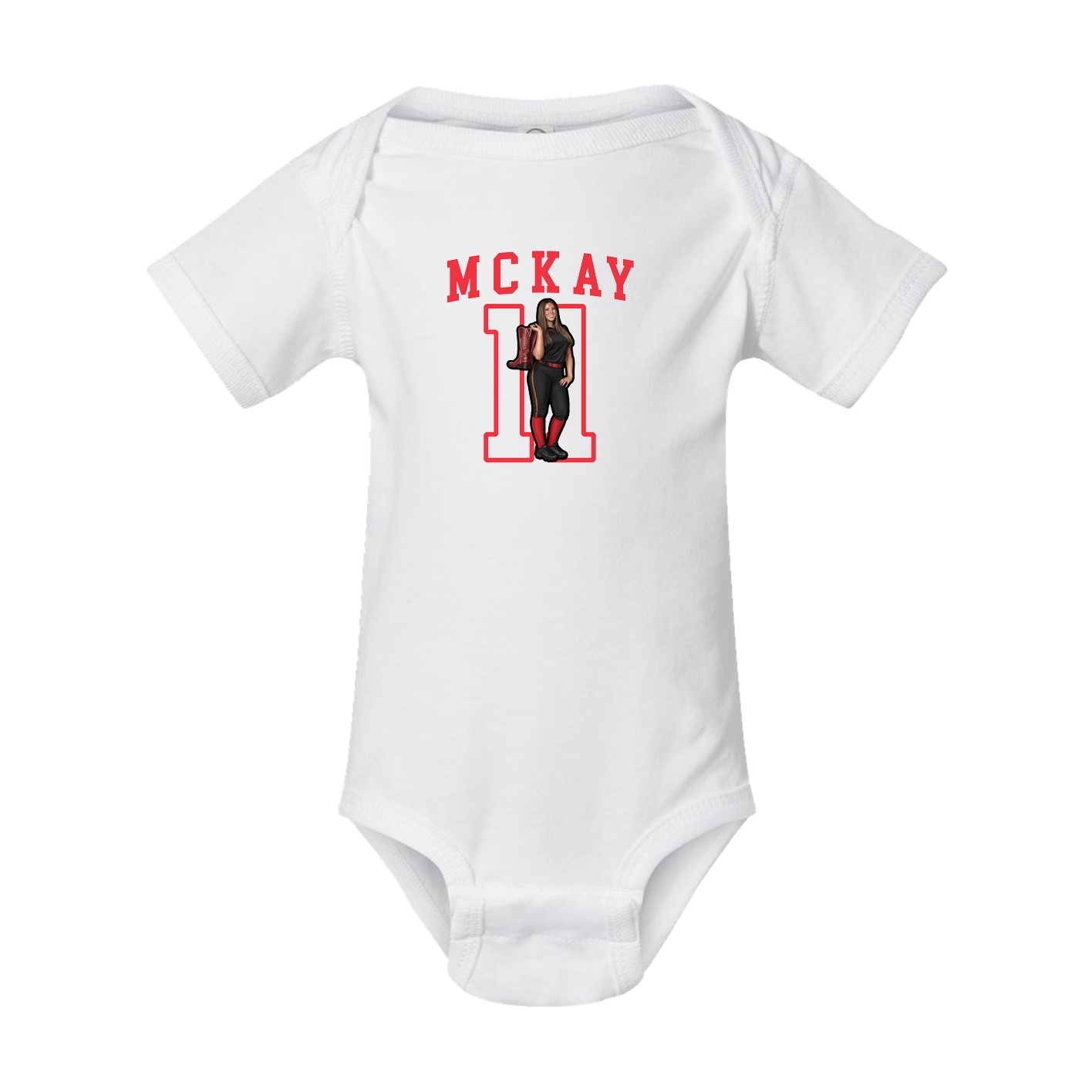 Baby Onesie — Shirsey in White