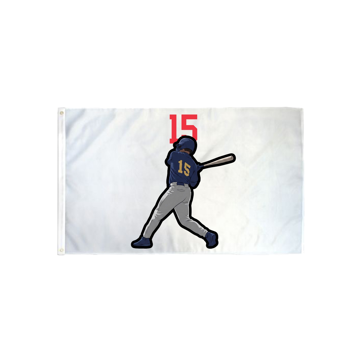 3x5 Flag — Number Top in Classic