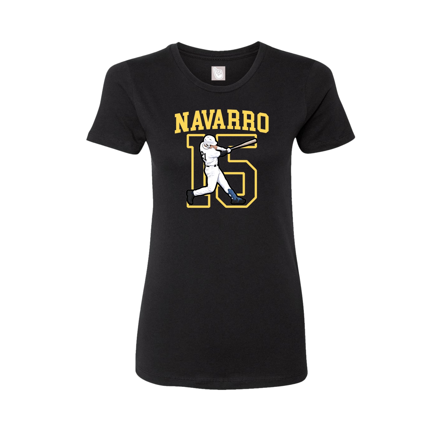 Fitted Women's Tee — Shirsey in Black