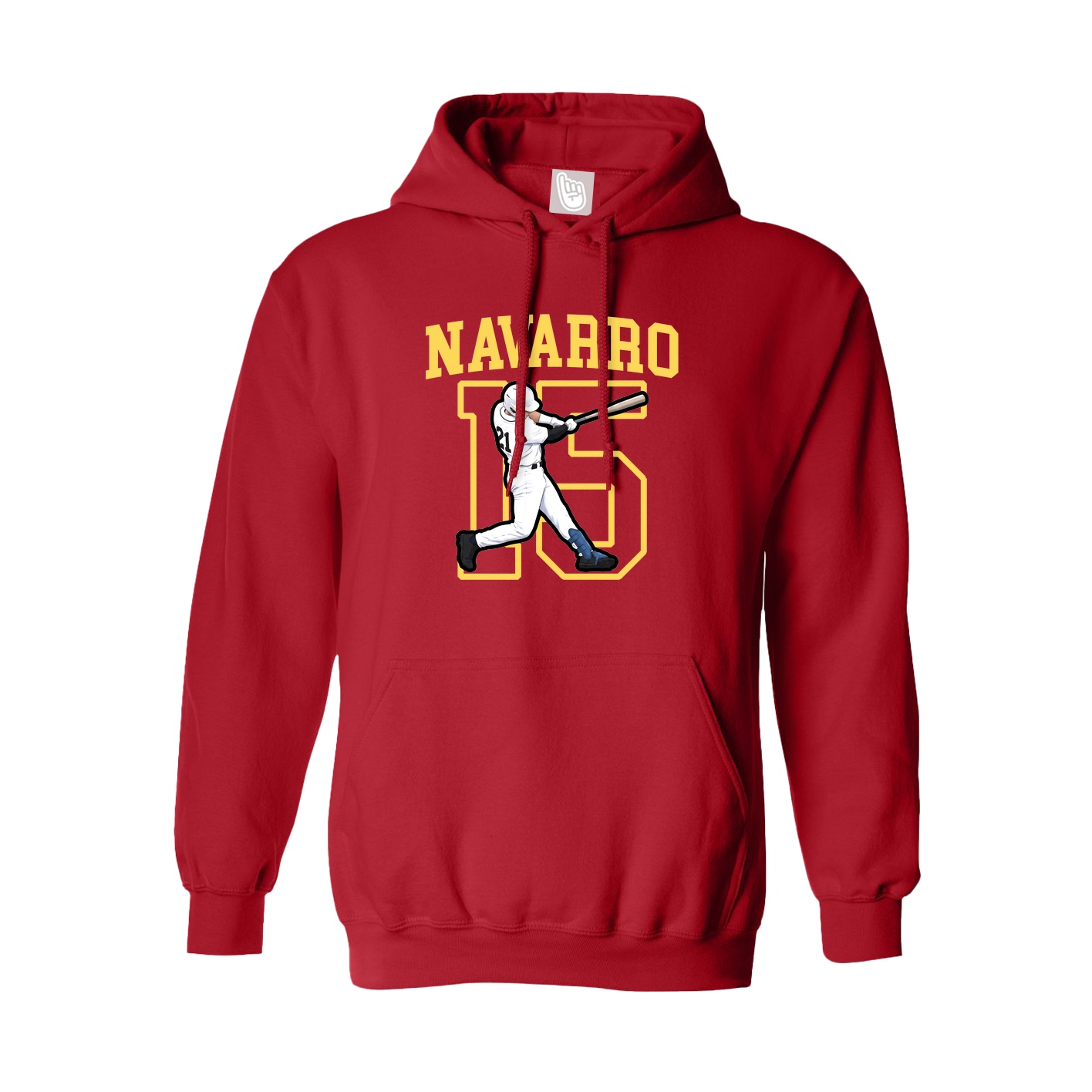 Hoodie — Shirsey in Red