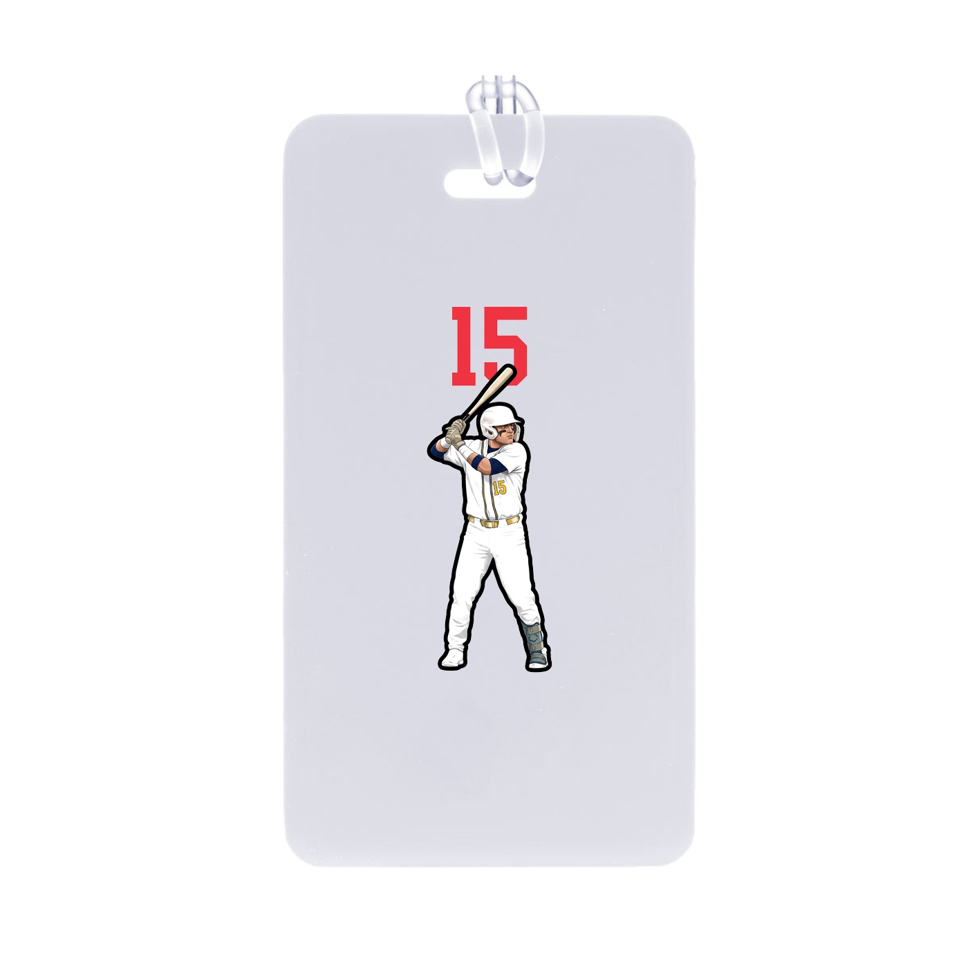 Bag Tag — Number Top in Classic