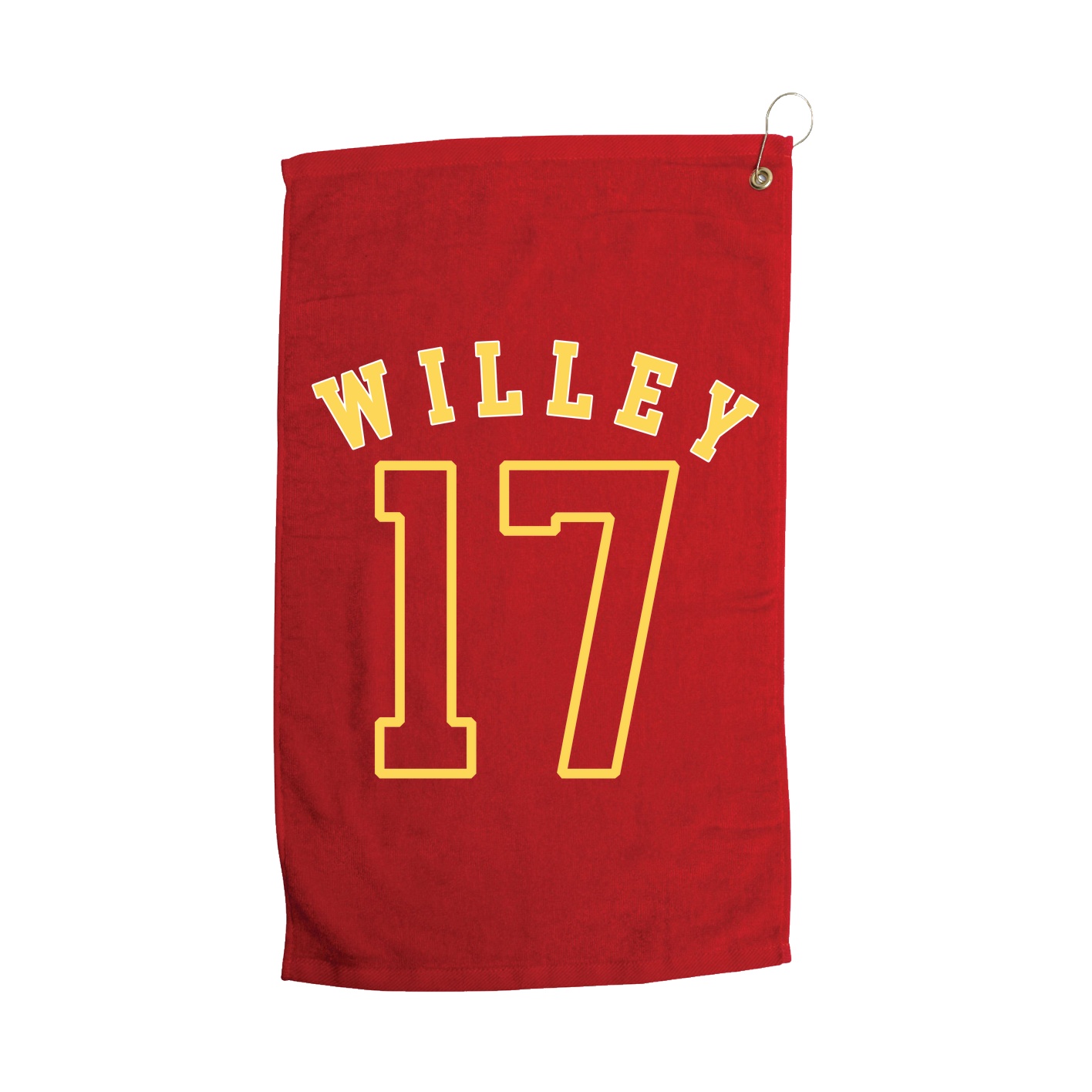 Golf Towel — Shirsey Arch in Red