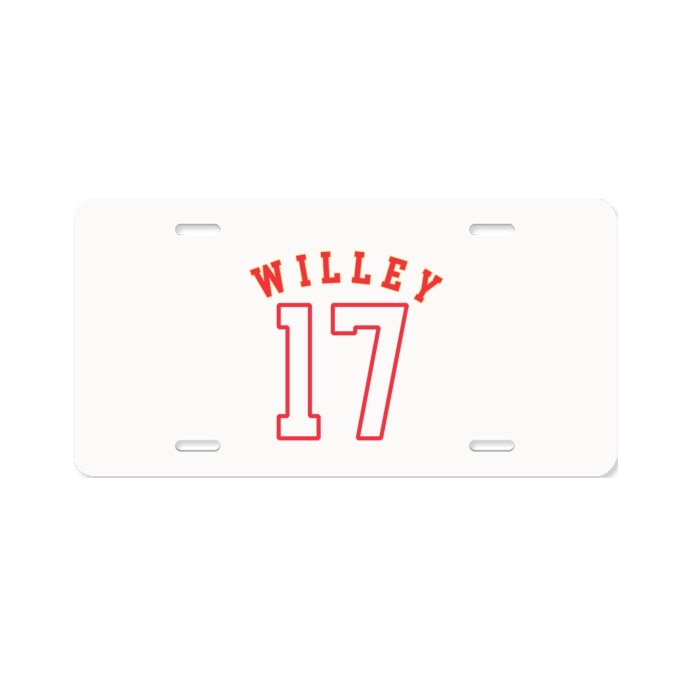 License Plate — Shirsey Arch in Classic