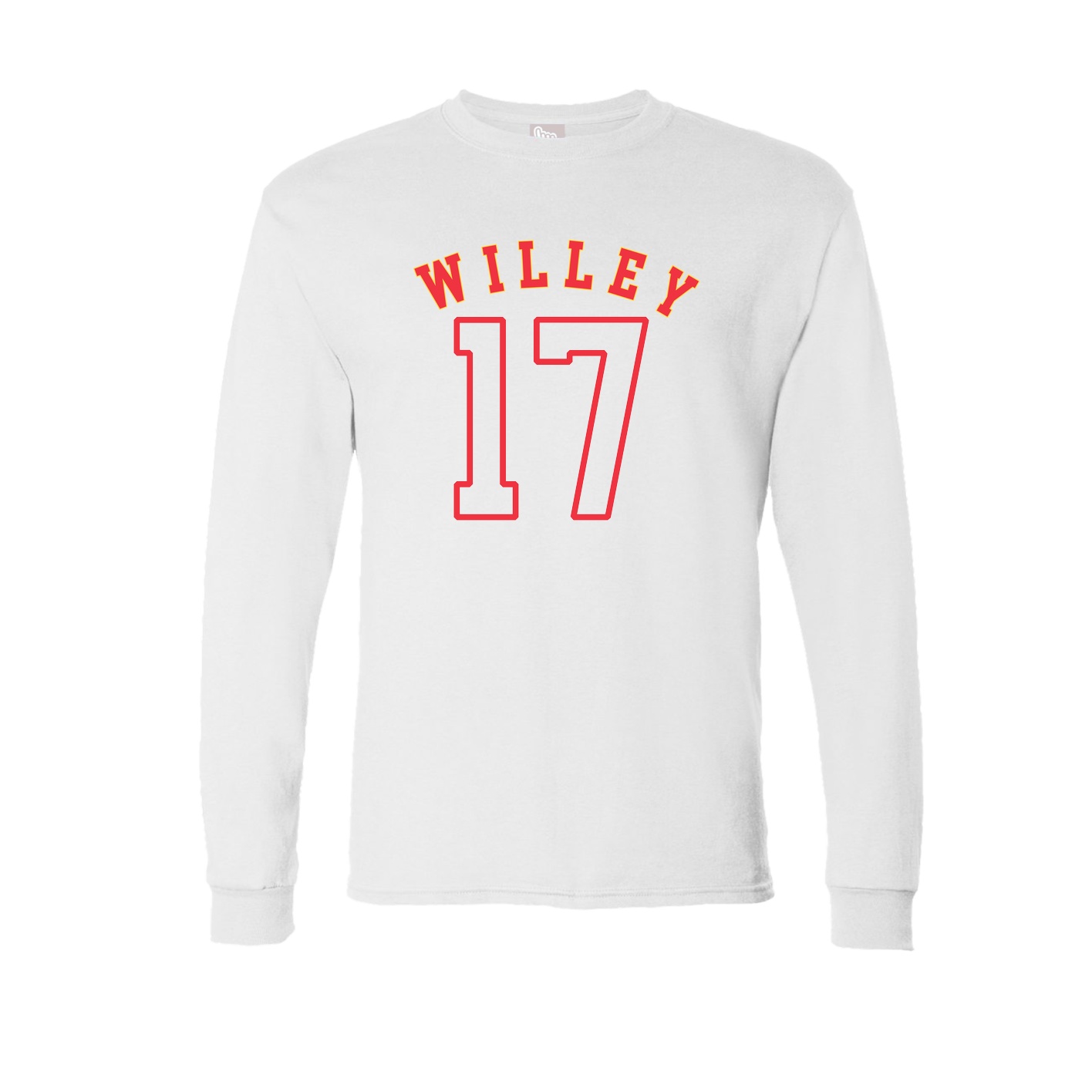 Long Sleeve Tee — Shirsey Arch in White