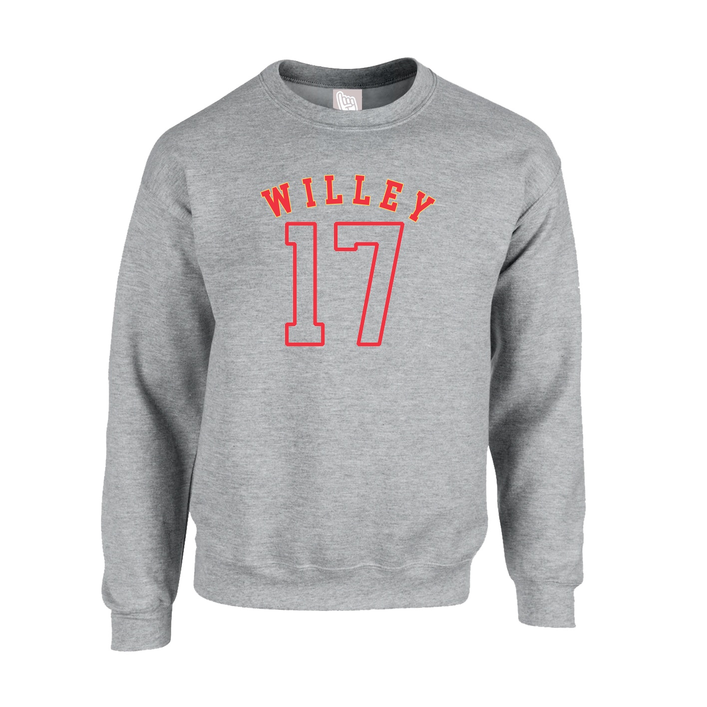 Fleece Crew — Shirsey Arch in Grey
