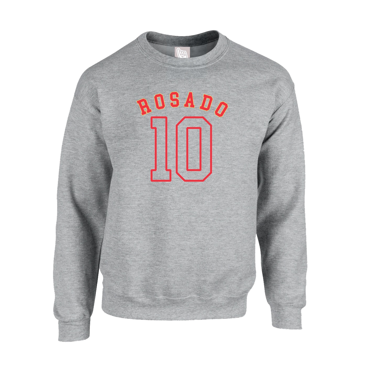 Fleece Crew — Shirsey Arch in Grey