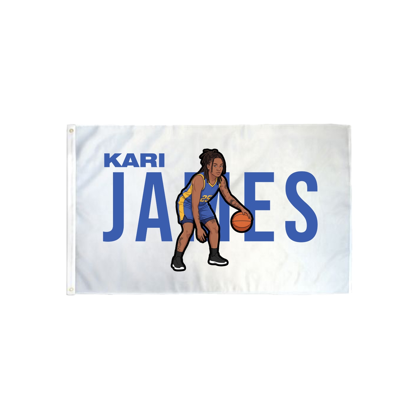 3x5 Flag — Player Name in Classic