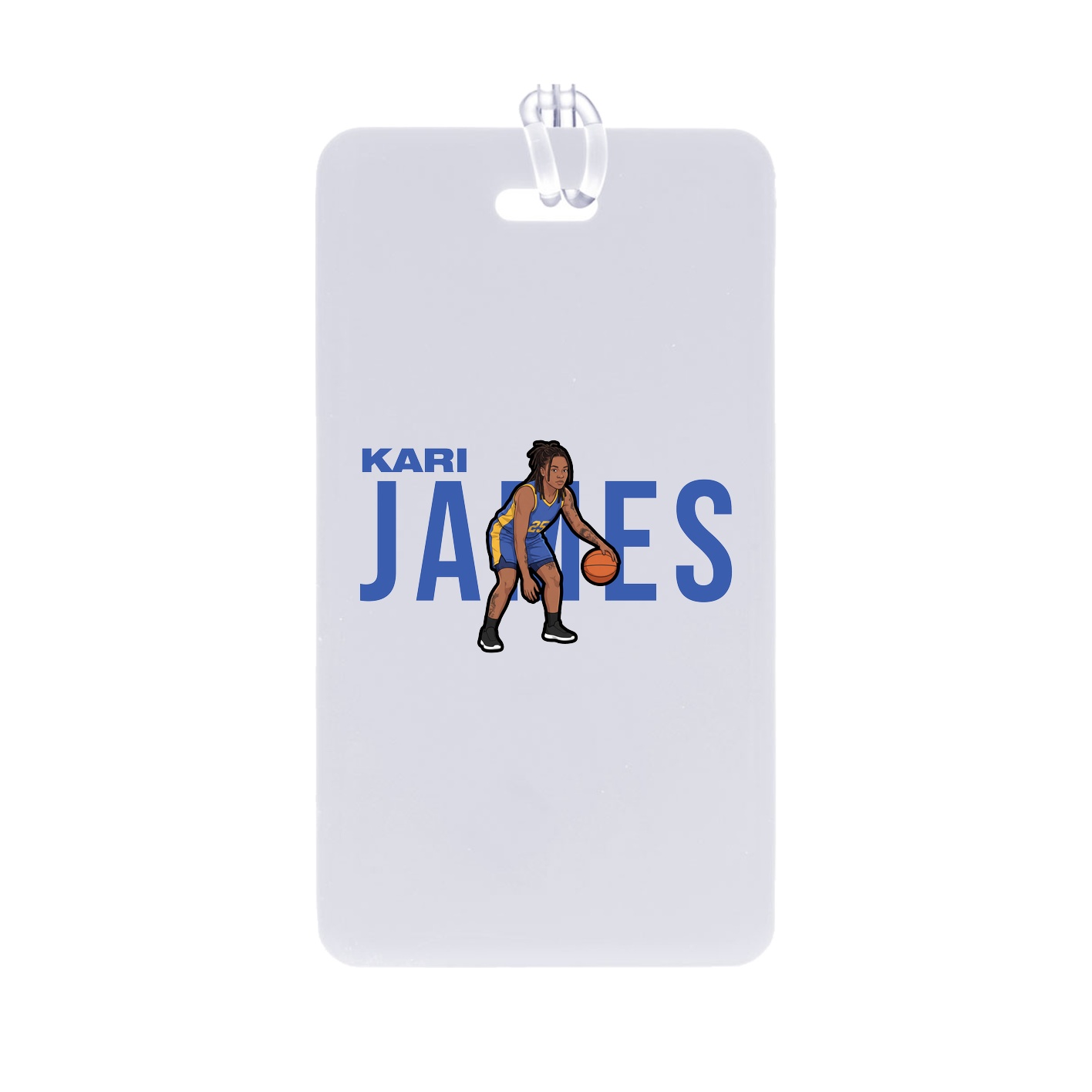 Bag Tag — Player Name in Classic