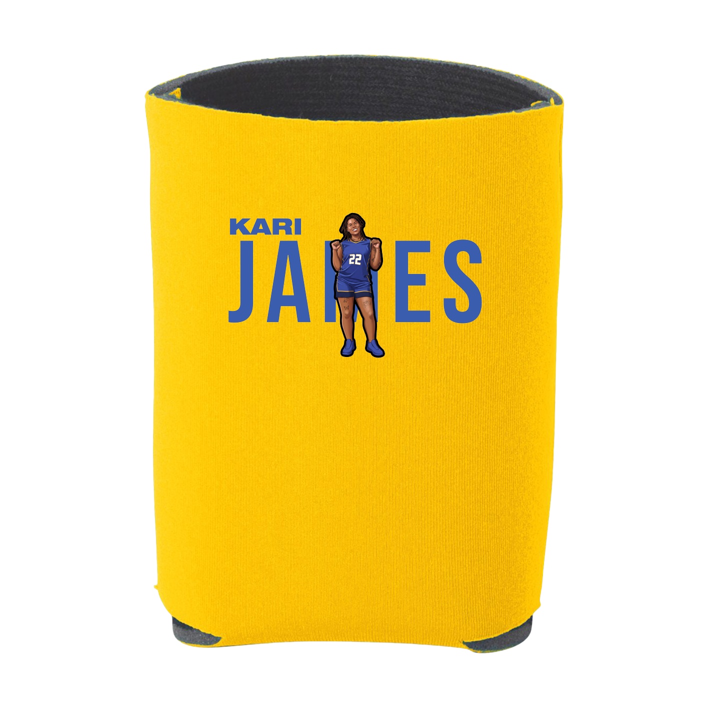 Can Holder — Player Name in Yellow