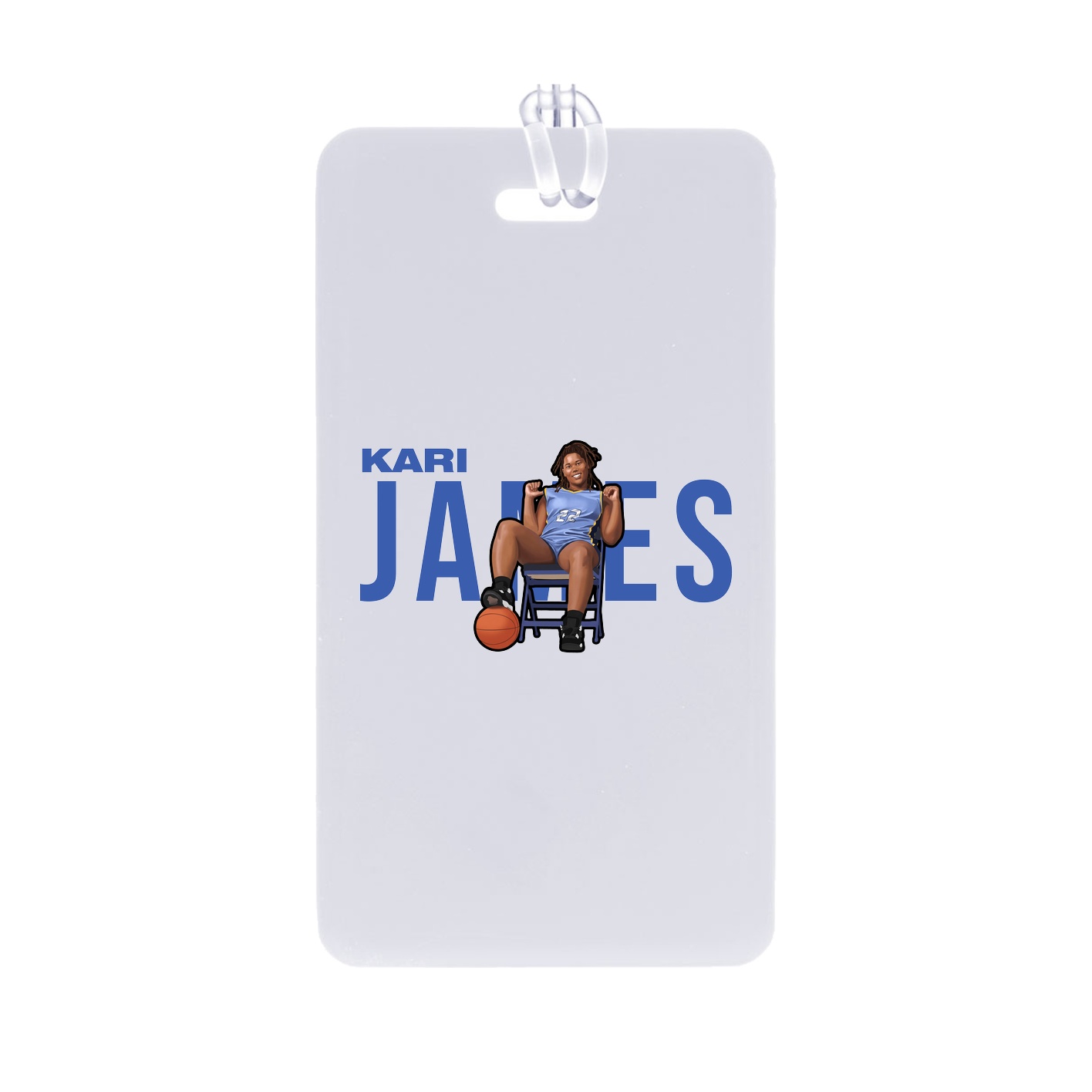 Bag Tag — Player Name in Classic