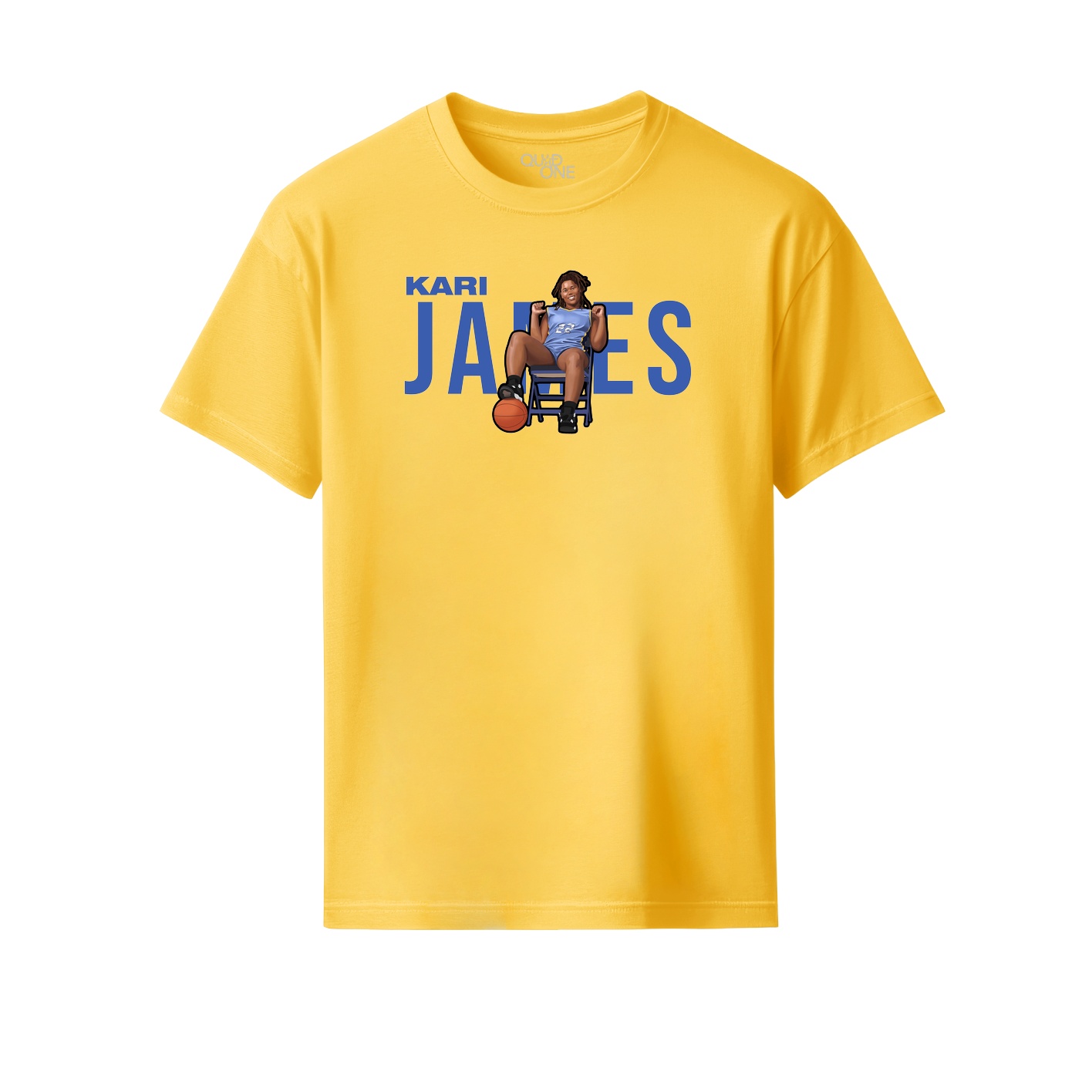 Youth Tee — Player Name in Yellow