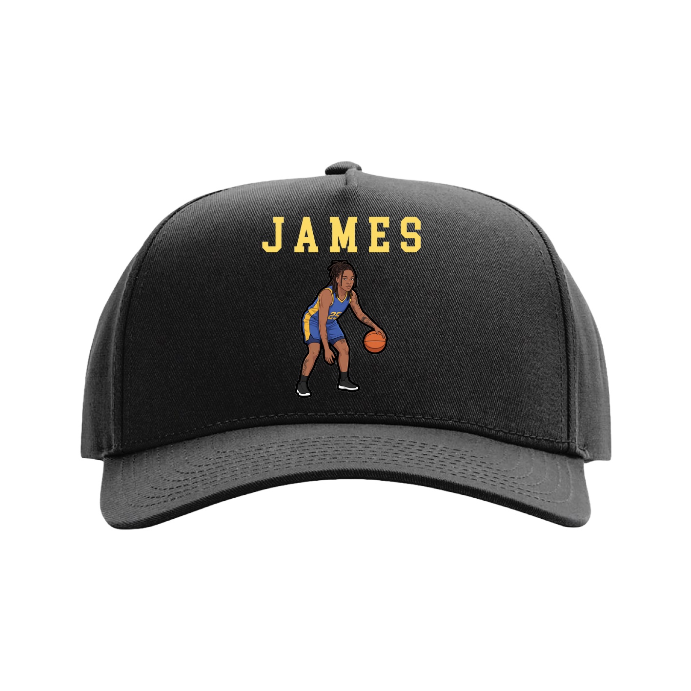 Full Fabric Five-Panel Champ Cap