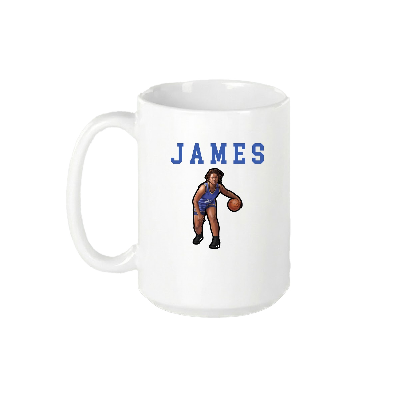15oz Coffee Mug — Shirsey in White