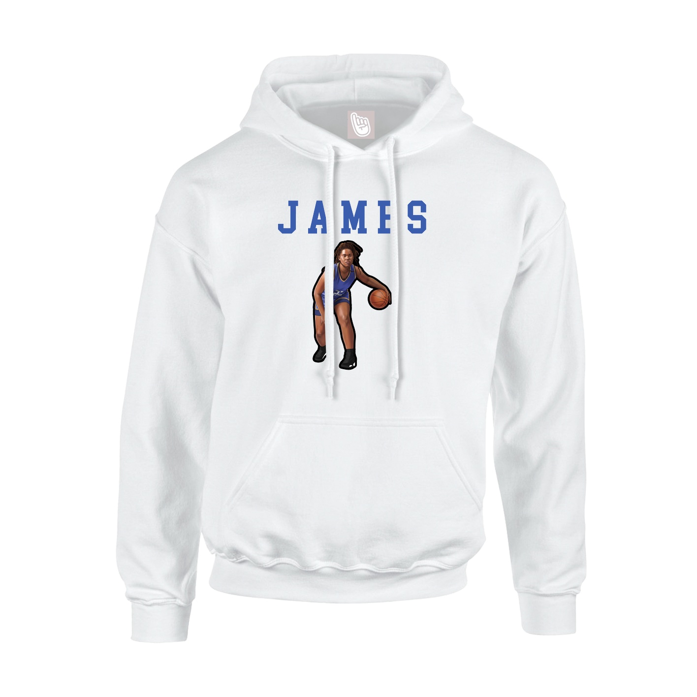 Youth Hoodie — Shirsey in White